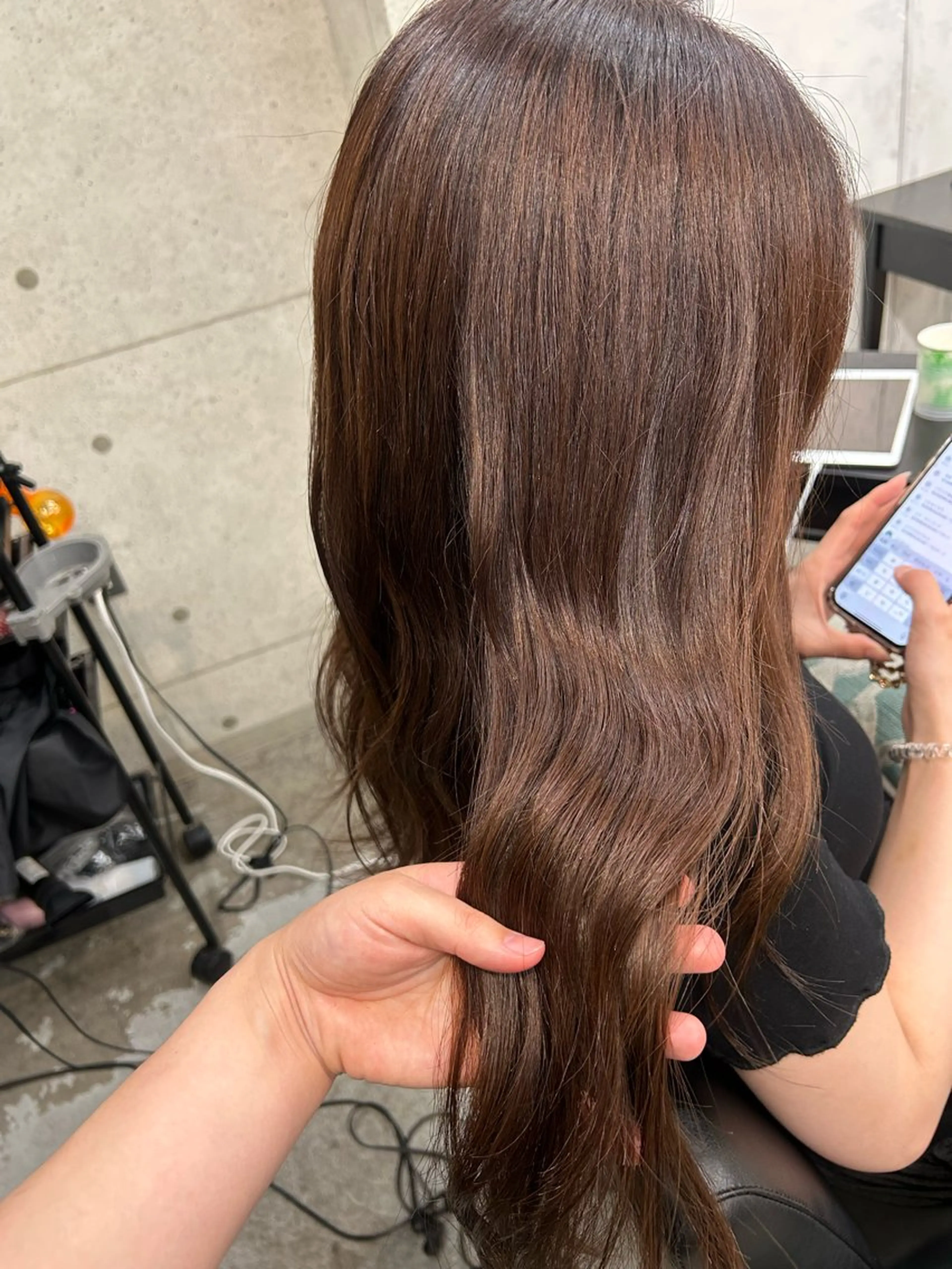 ロング 透明感カラー・ 髪質改善🩵イケダのヘアスタイル