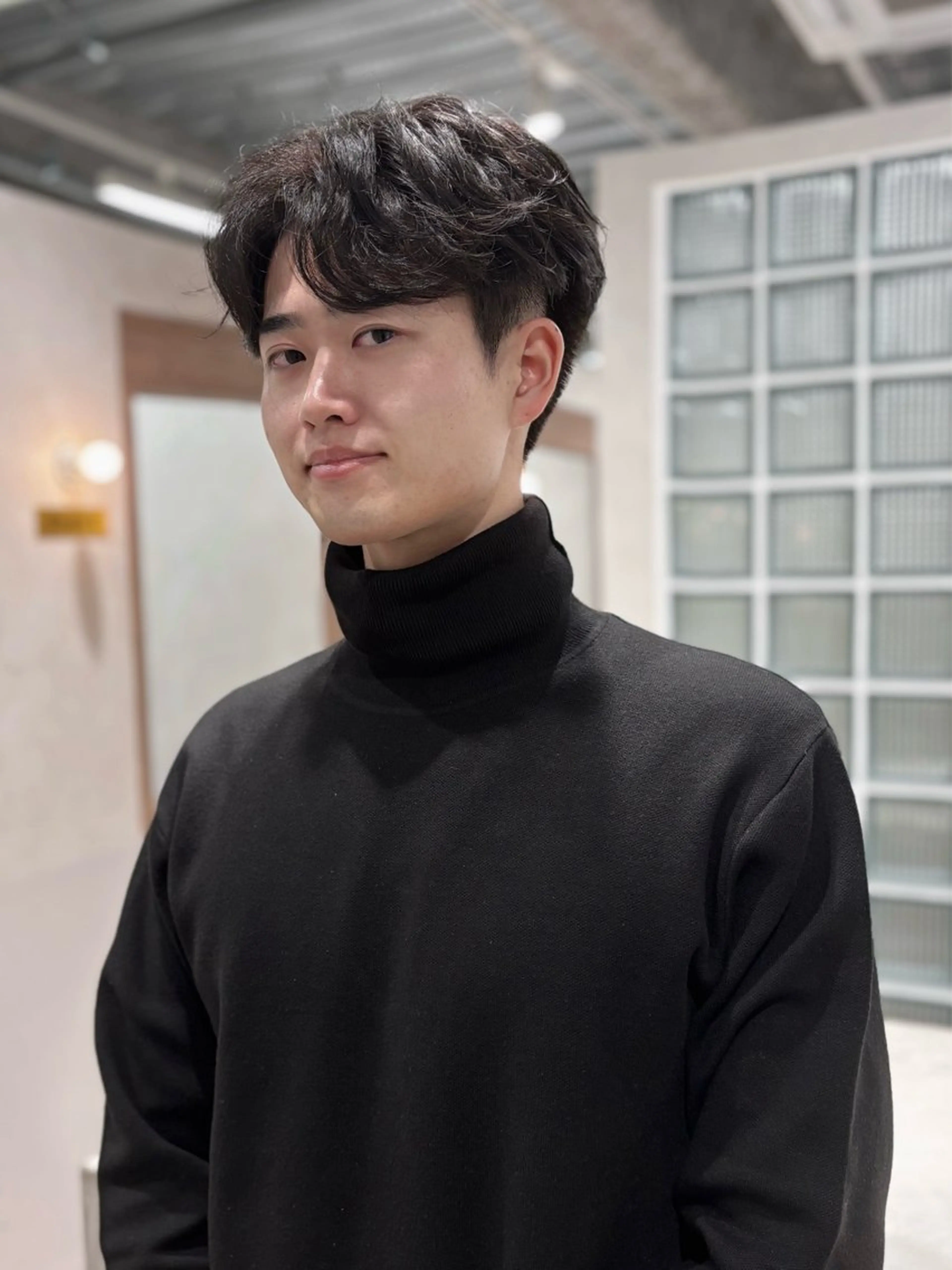 ショート garage.所属・吉田 慎冴/メンズパーマのヘアスタイル