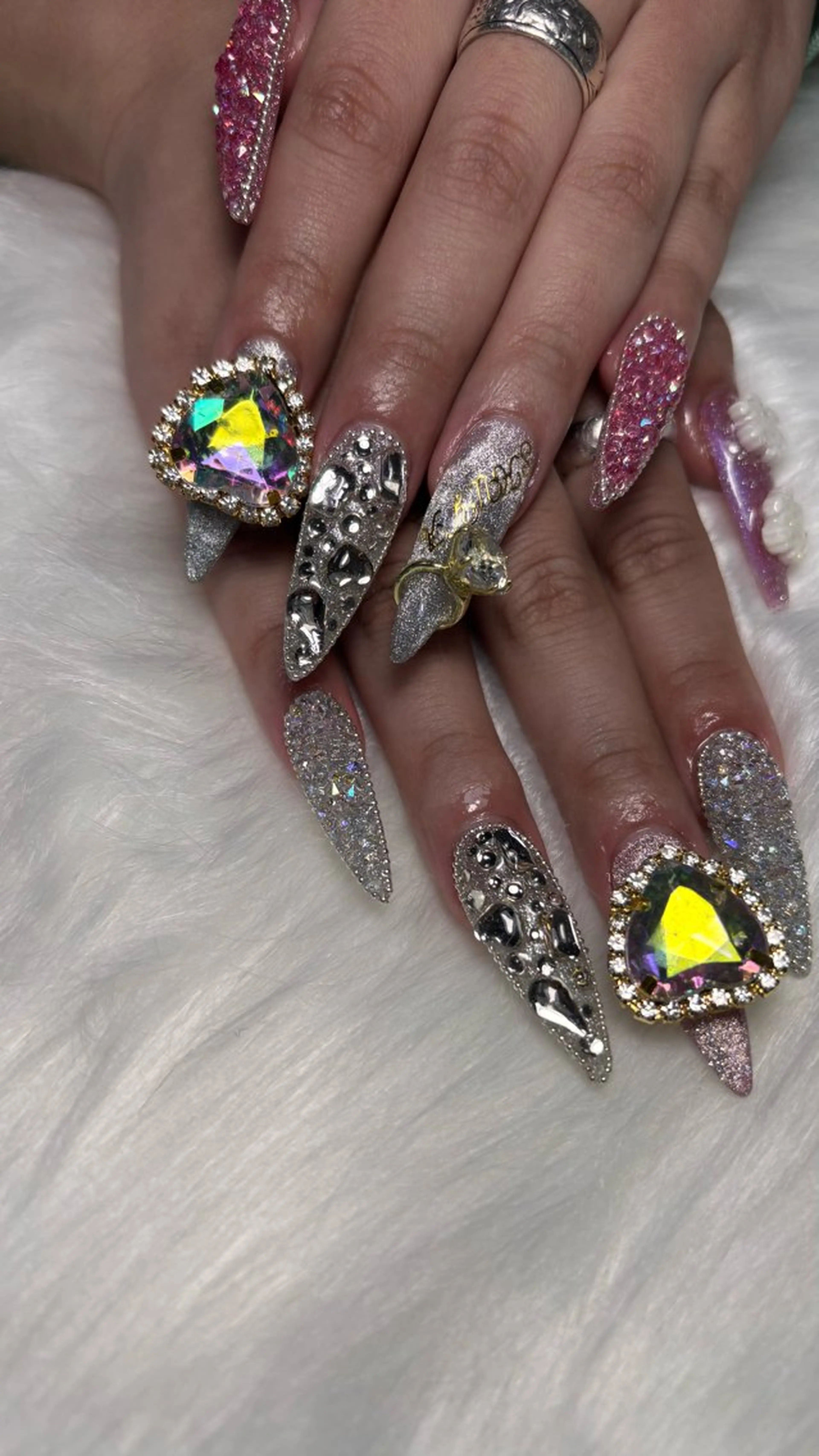 ネイル 持ち込み ハンドネイル Moana Lani所属・moanaLani 🥥sayuri🌵のネイルデザイン