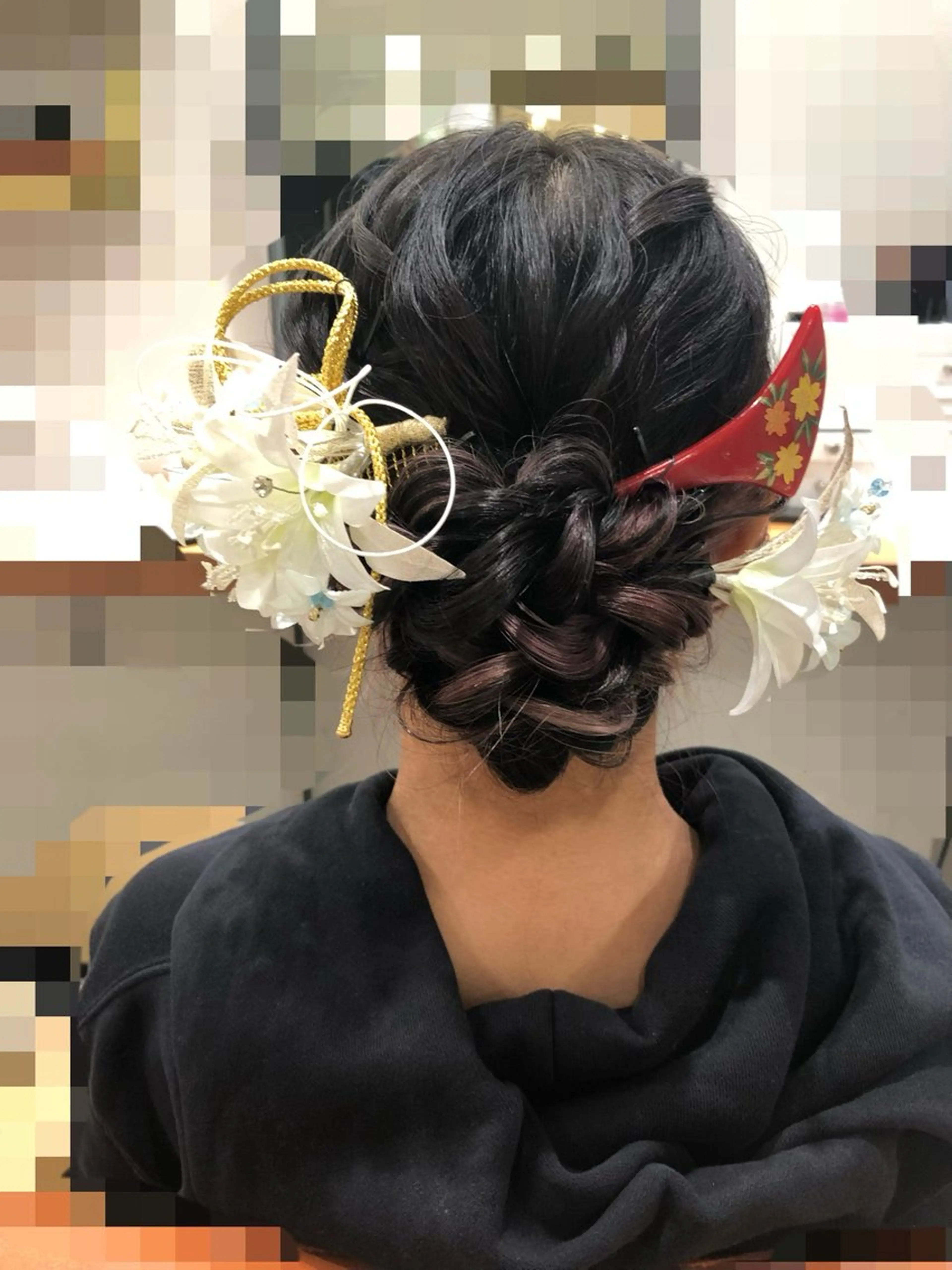 セミロング ヘアセット☆アレンジ Ayumiのヘアスタイル