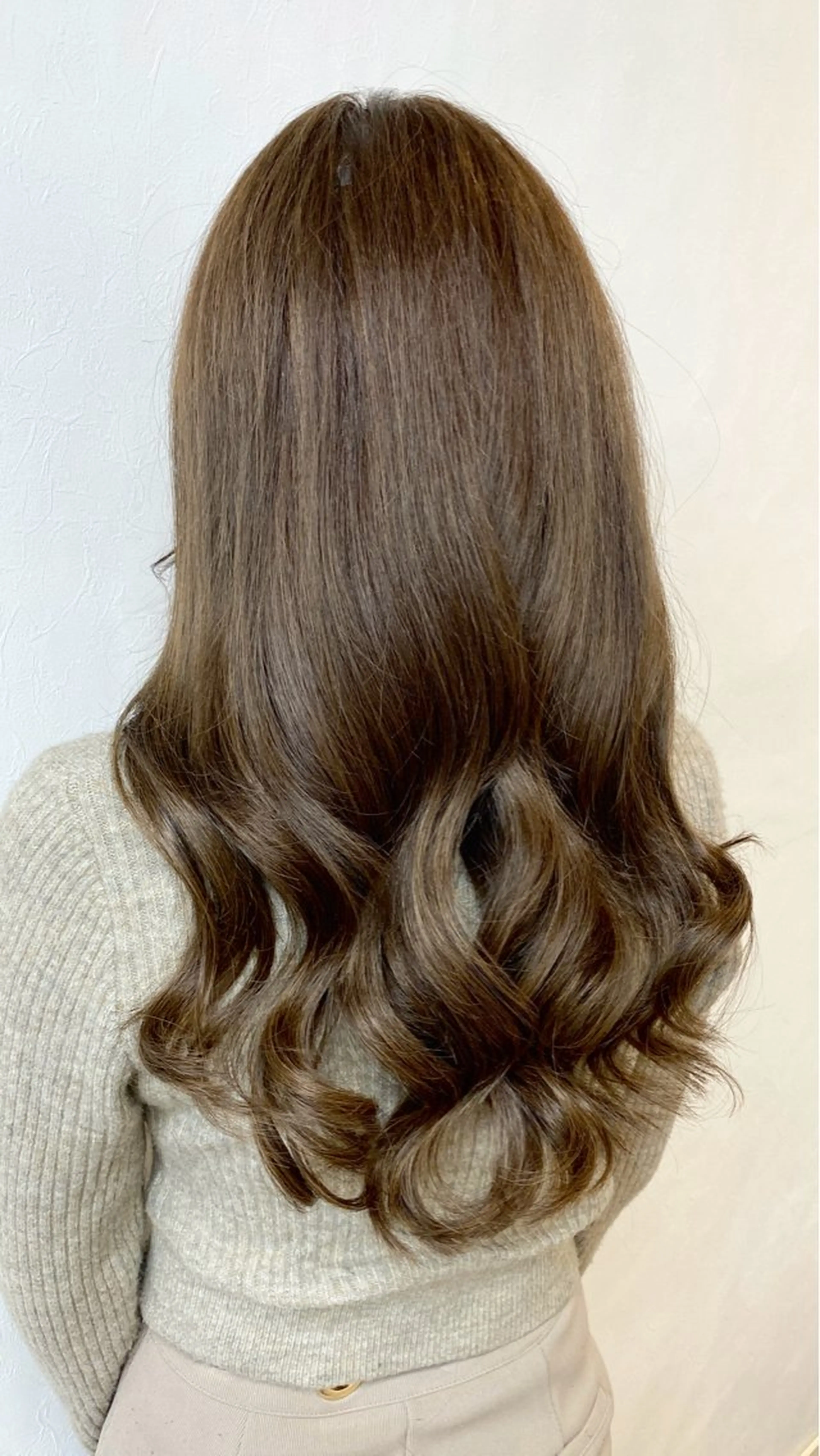 セミロング シールエクステ エクステ エクステ GLOSS 心斎橋 山上のヘアスタイル