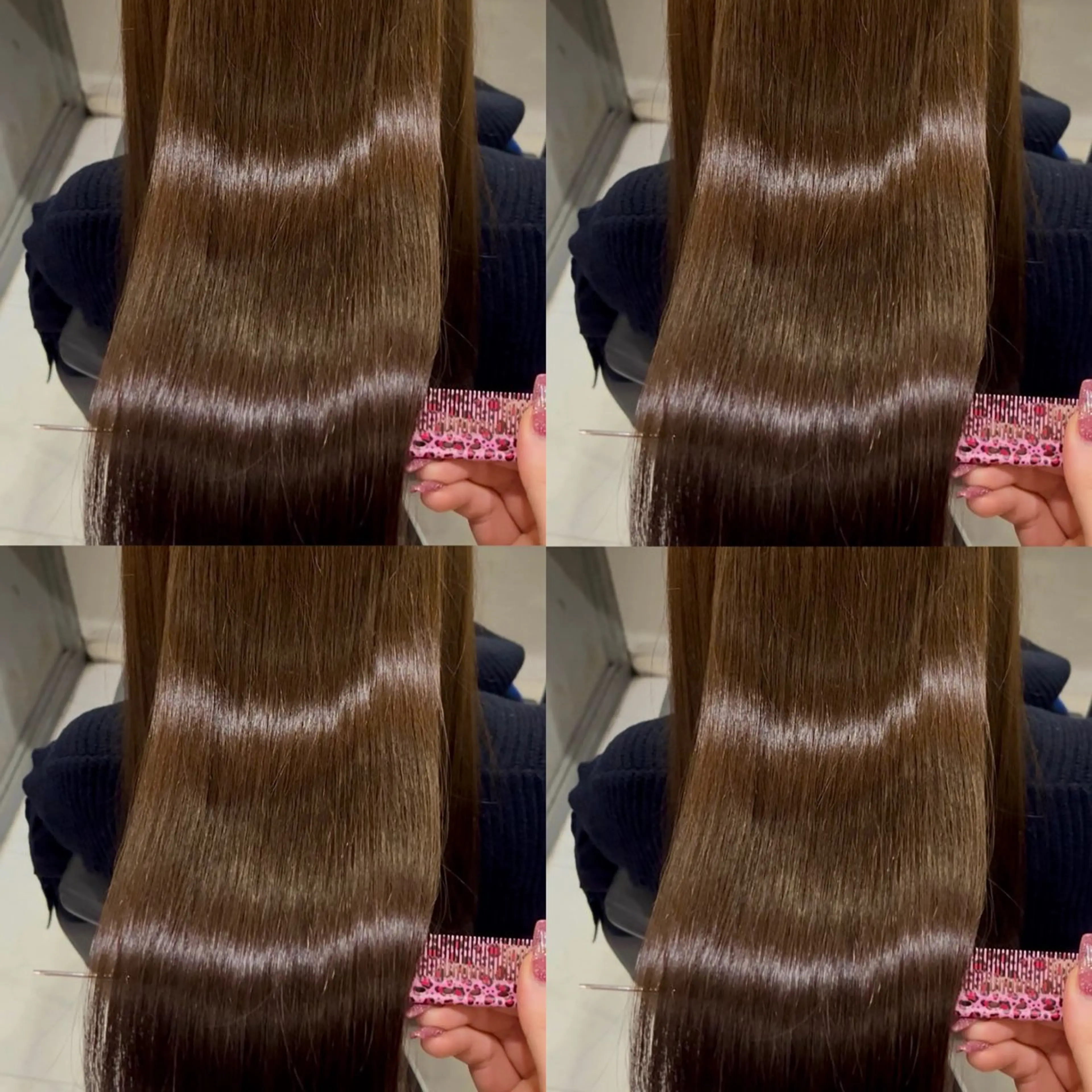 ロング カラー ヘアカラー トリートメント 🦋エクステ/透明感 /艶髪🦋REISAのヘアスタイル