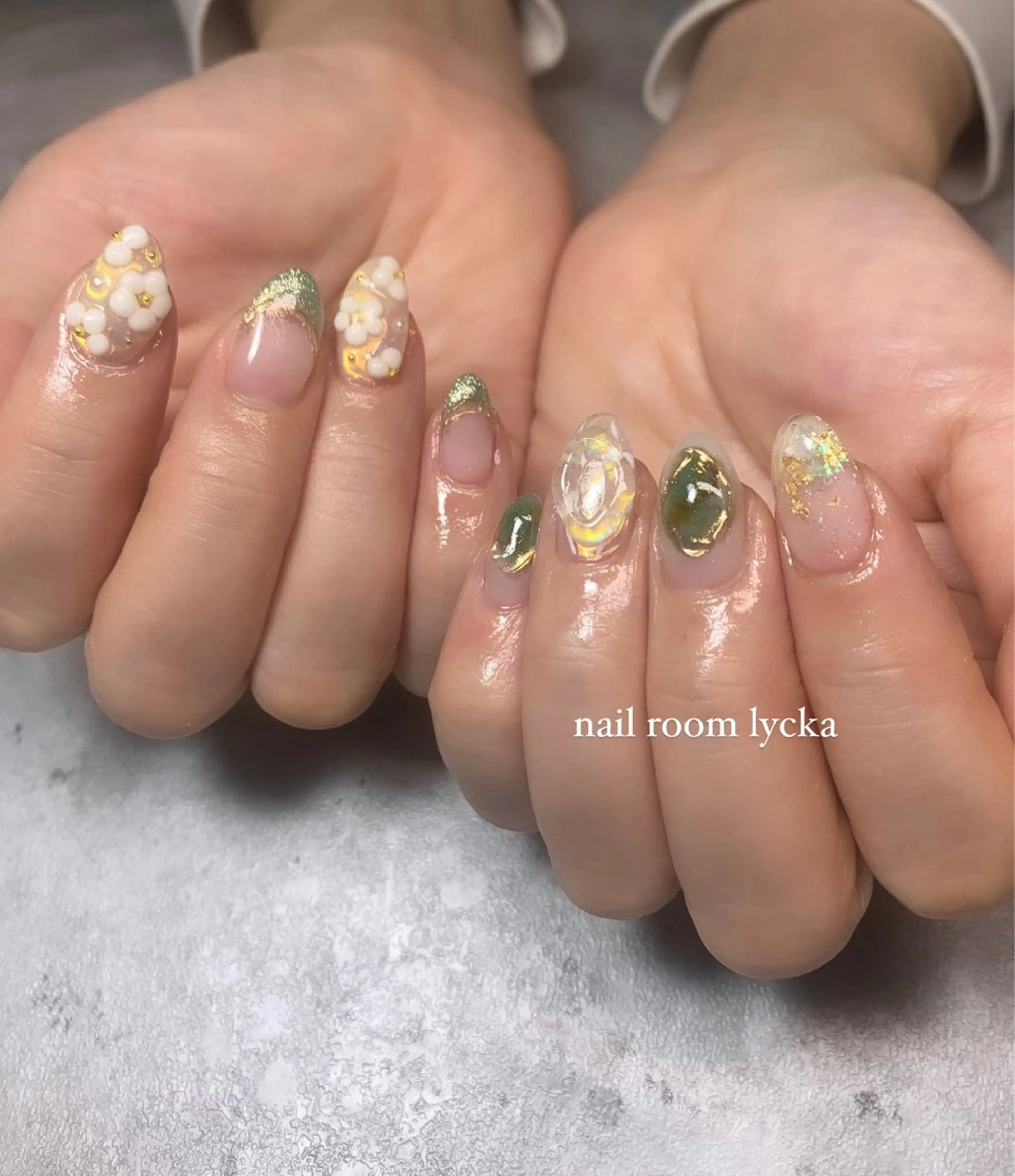 ネイル ﾈｲﾙﾙｰﾑﾘｯｶ 𝐦𝐚𝐲𝐮のネイルデザイン