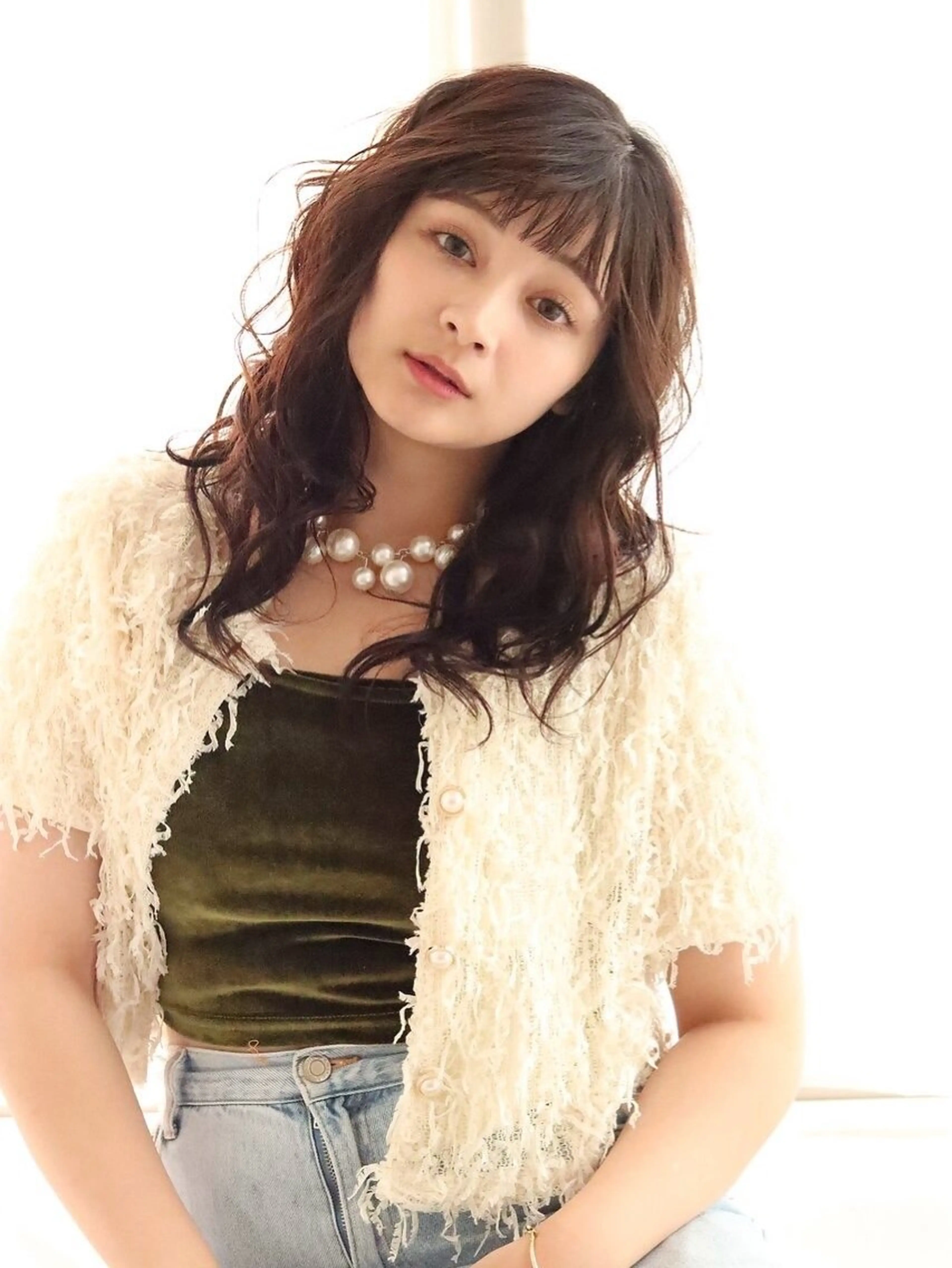 ロング パーマ ロング 💖艶韓国ヘア /新宿/山下颯子💖のヘアスタイル