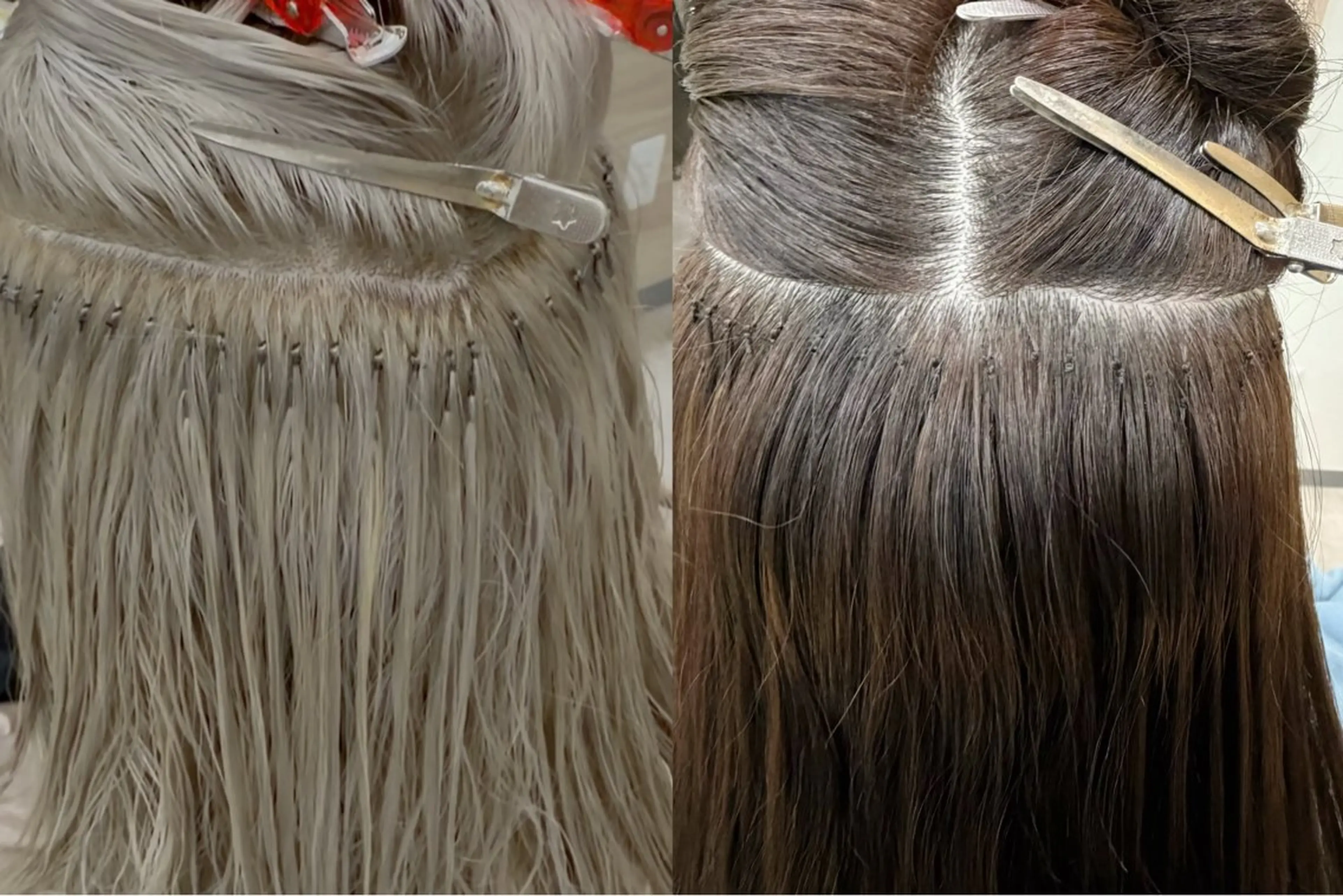 ロング エクステ OLD.L所属・エクステ＆カラー専門 羽エクステ　新大久保のヘアスタイル