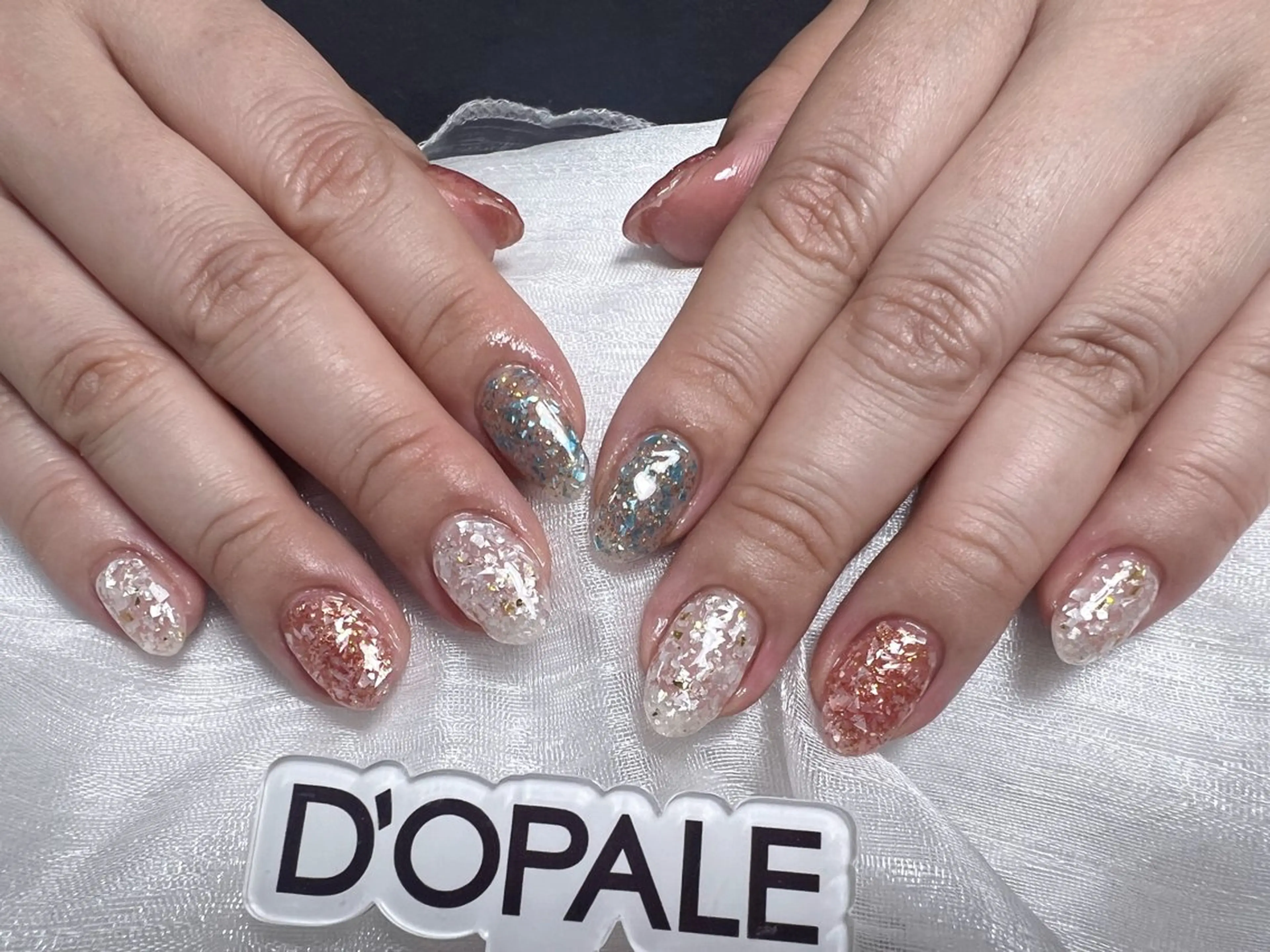 ネイル ハンドネイル D‘OPALEサロン所属・長さ出し専門店 上野kkのネイルデザイン