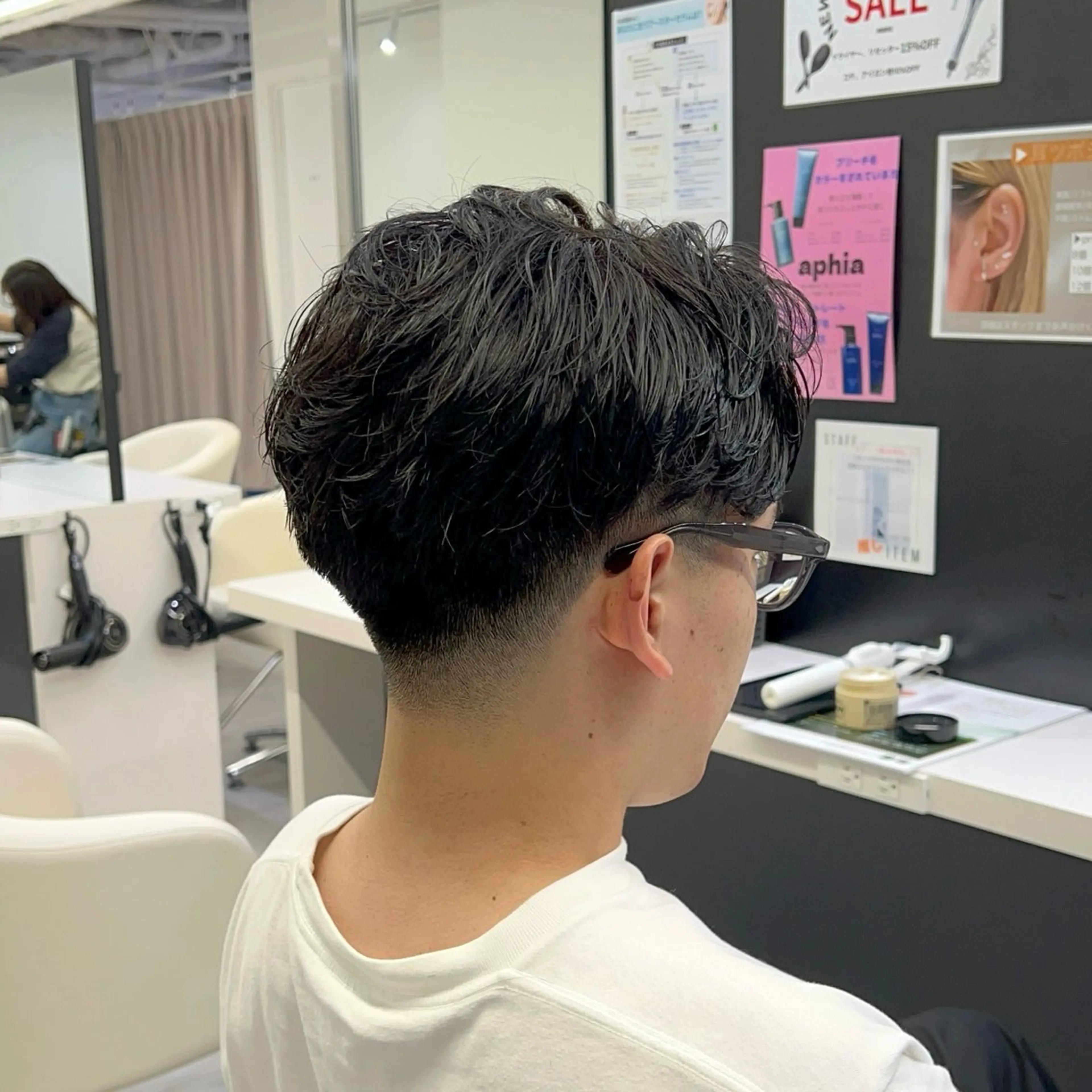 メンズ フェードカット カット パーマ ✨メンズ/パーマ/ 三宅 昌太✨のヘアスタイル