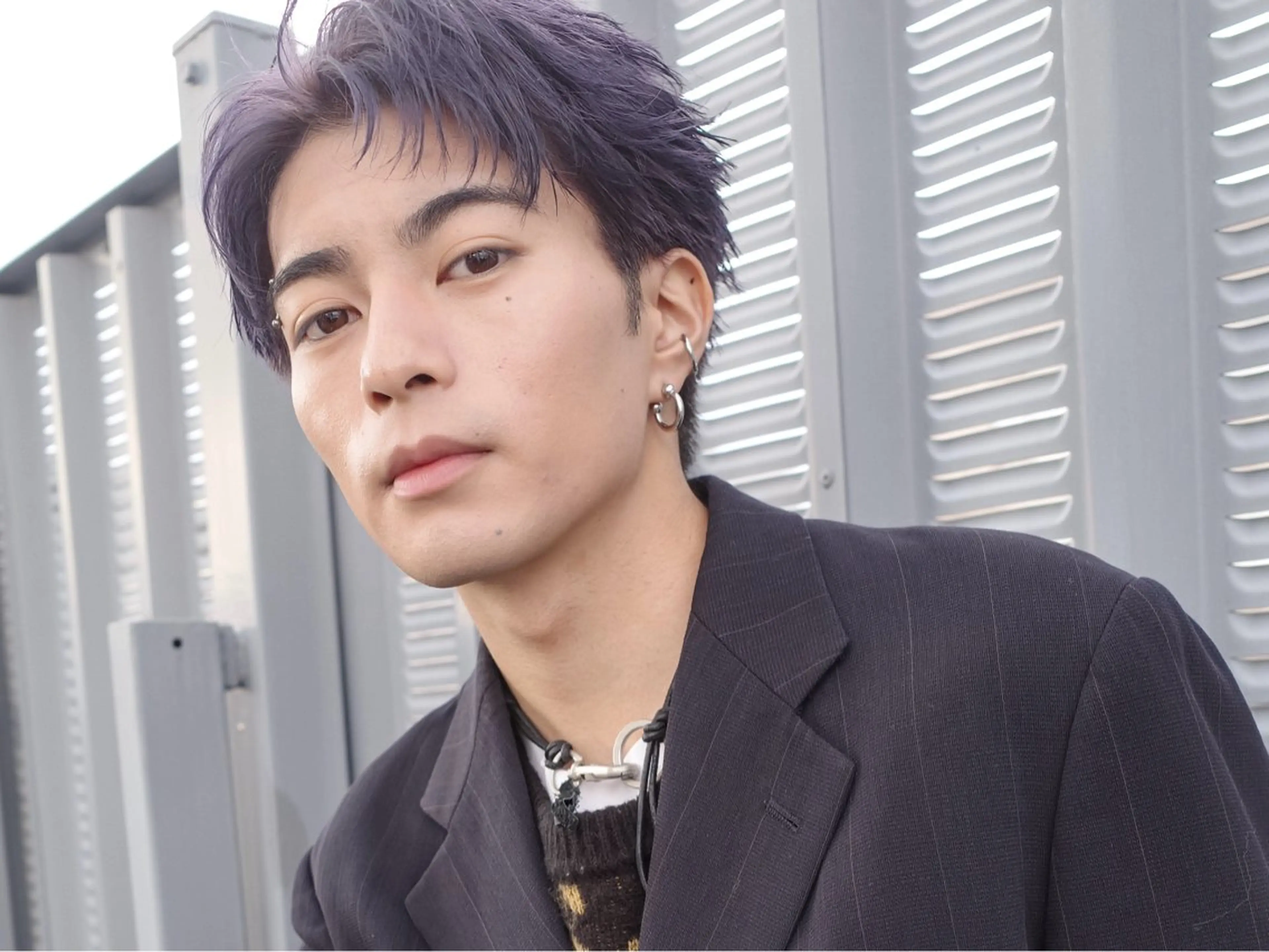 カラー メンズ カット ヘアカラー キタダ ヒロキのヘアスタイル