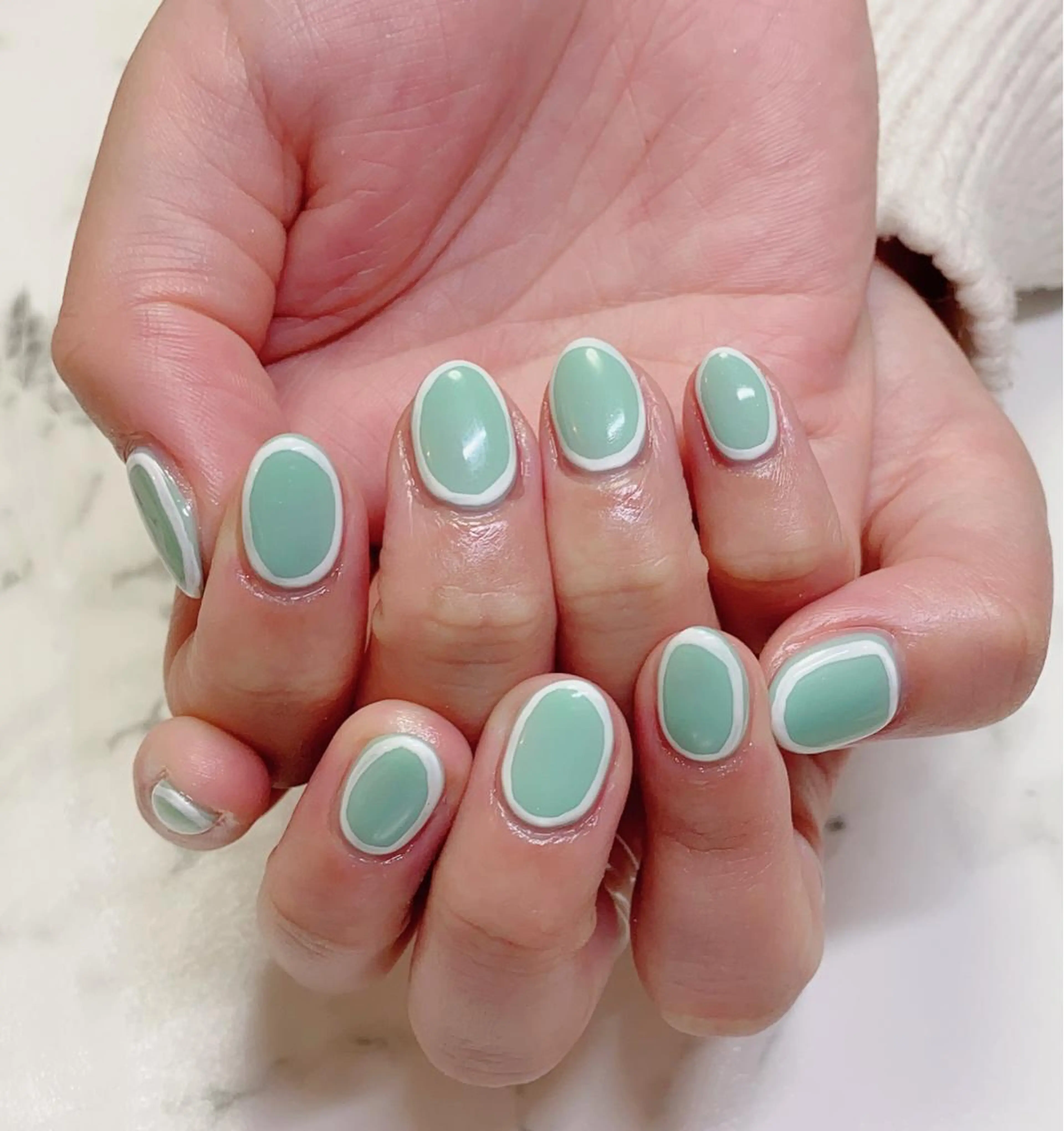 カラー ネイル ワンカラーネイル Q Free nailsのネイルデザイン