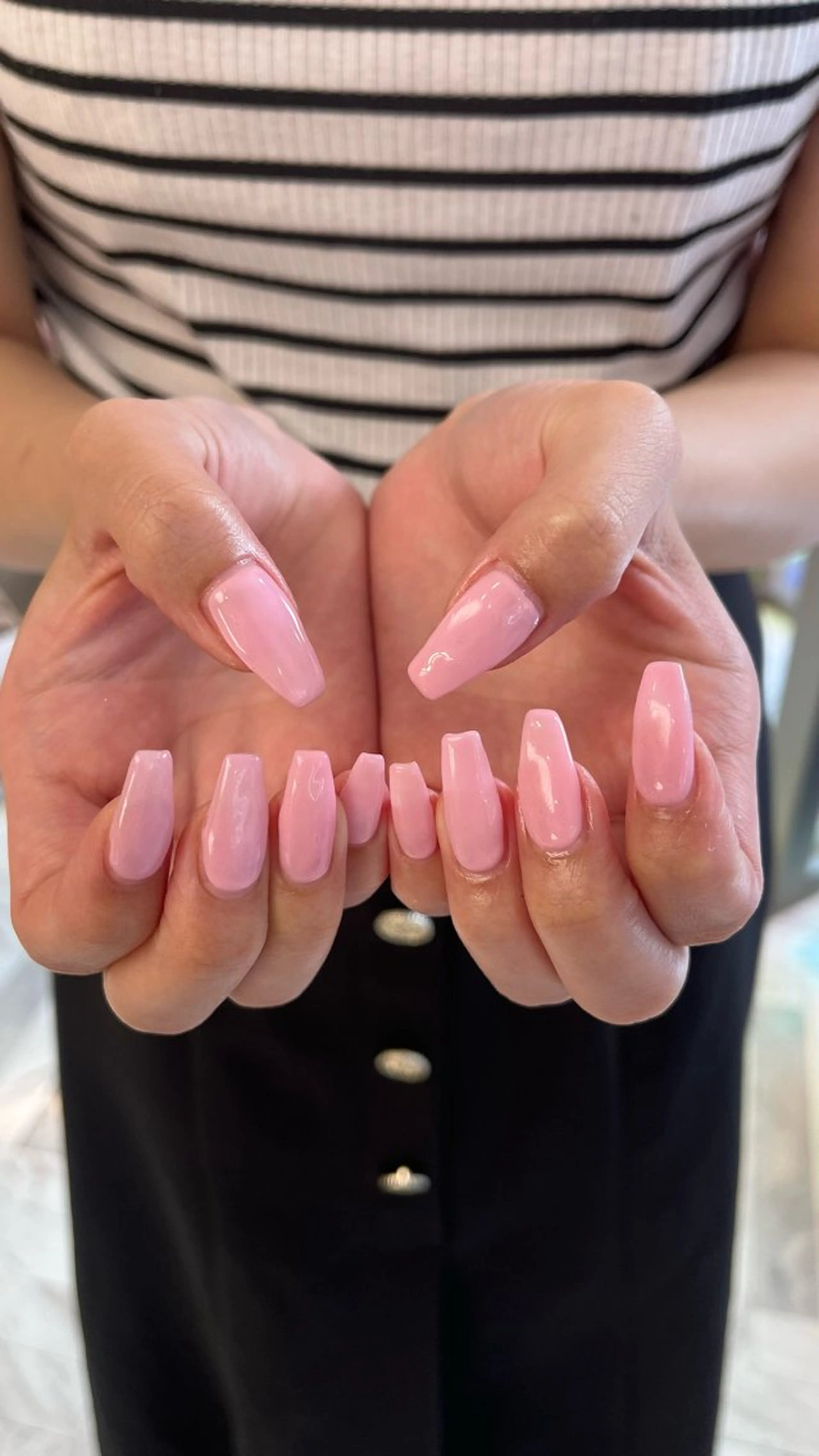 ネイル ワンカラーネイル スカルプネイル mai🤍縮毛酸性ス トレート/アイリストのヘアスタイル