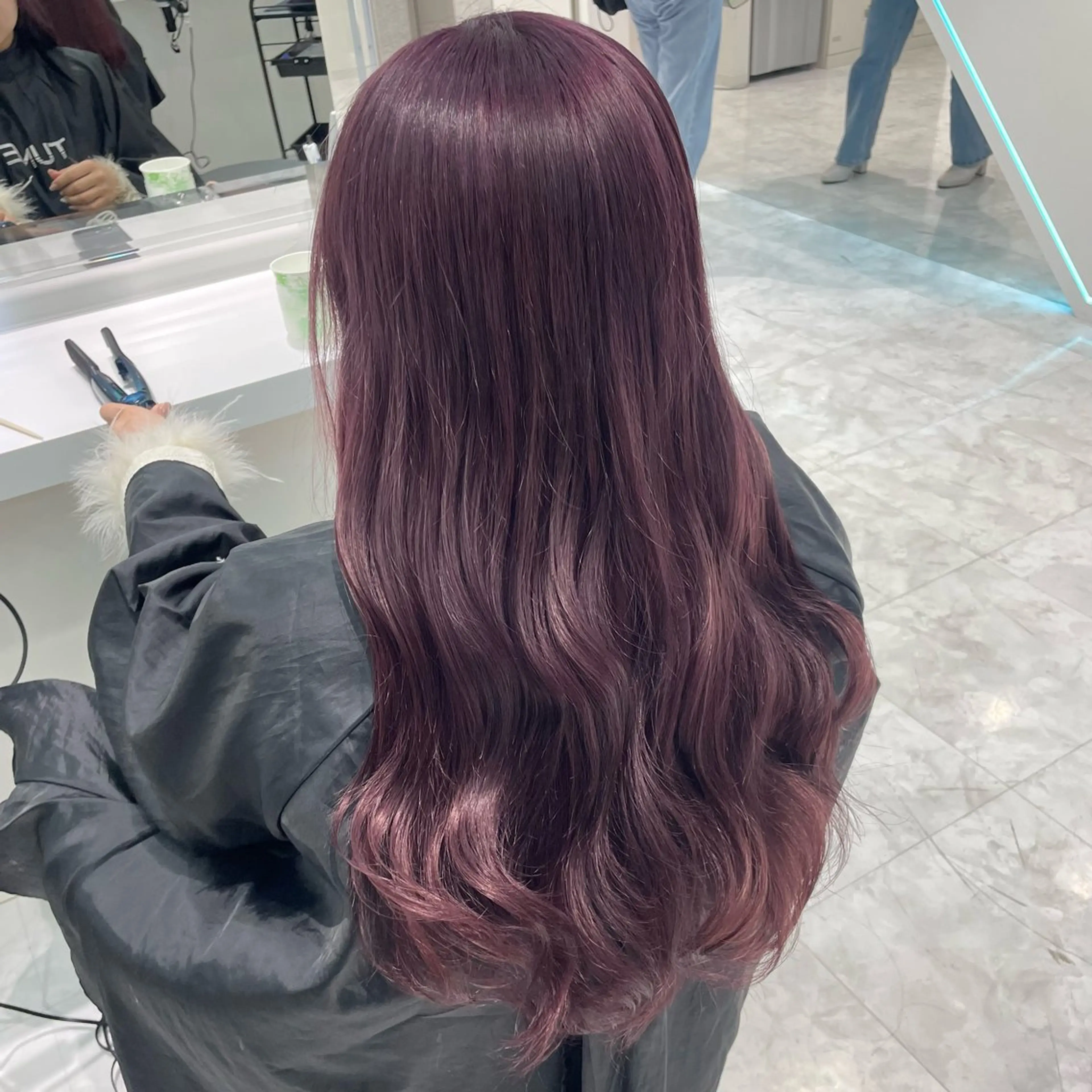 カラー 🤍透明感ブラウン himi🤍のヘアスタイル