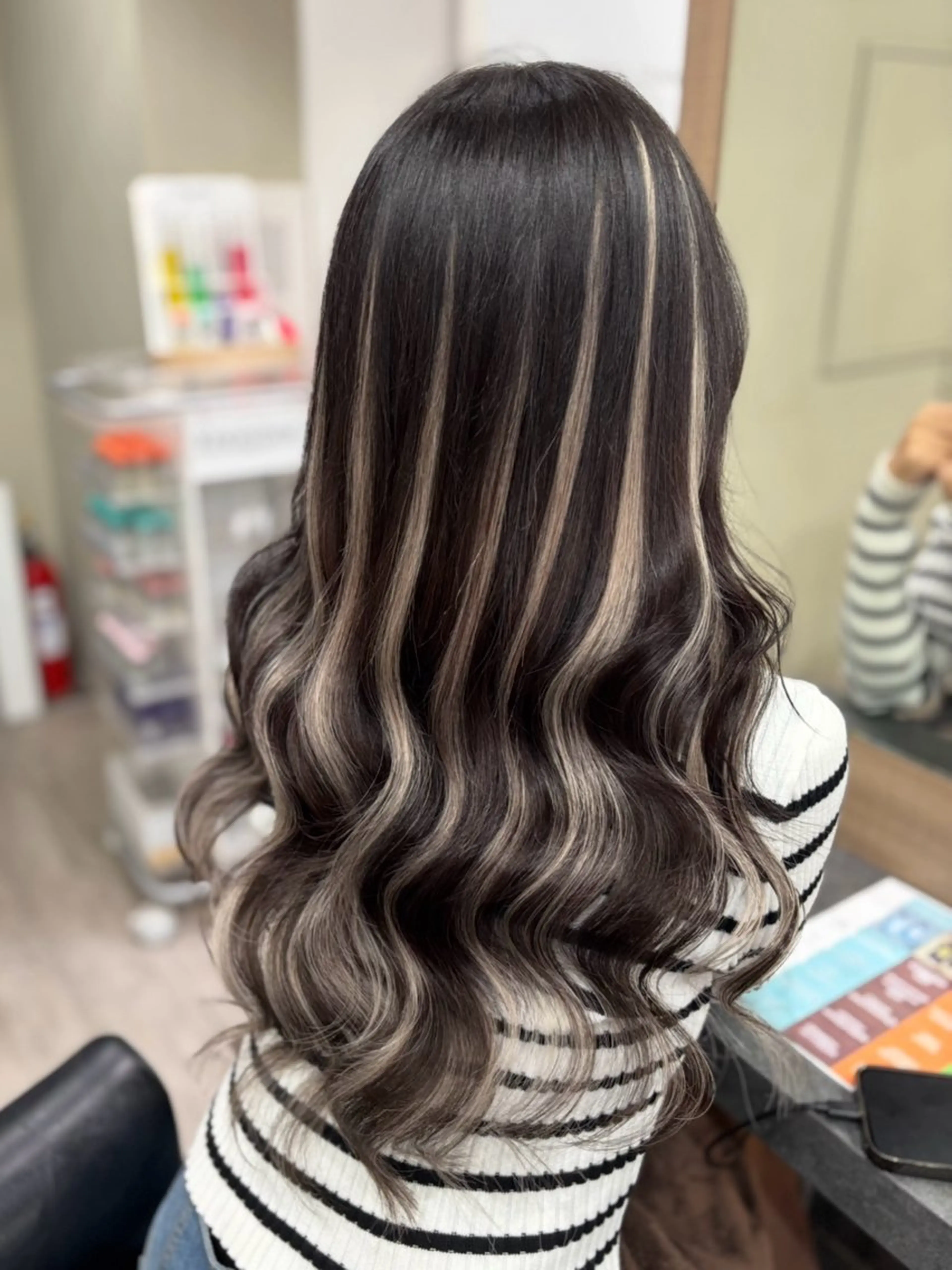 ロング カラー ヘアカラー エクステ 横浜/エクステ特化× 艶カラー/あいかのヘアスタイル