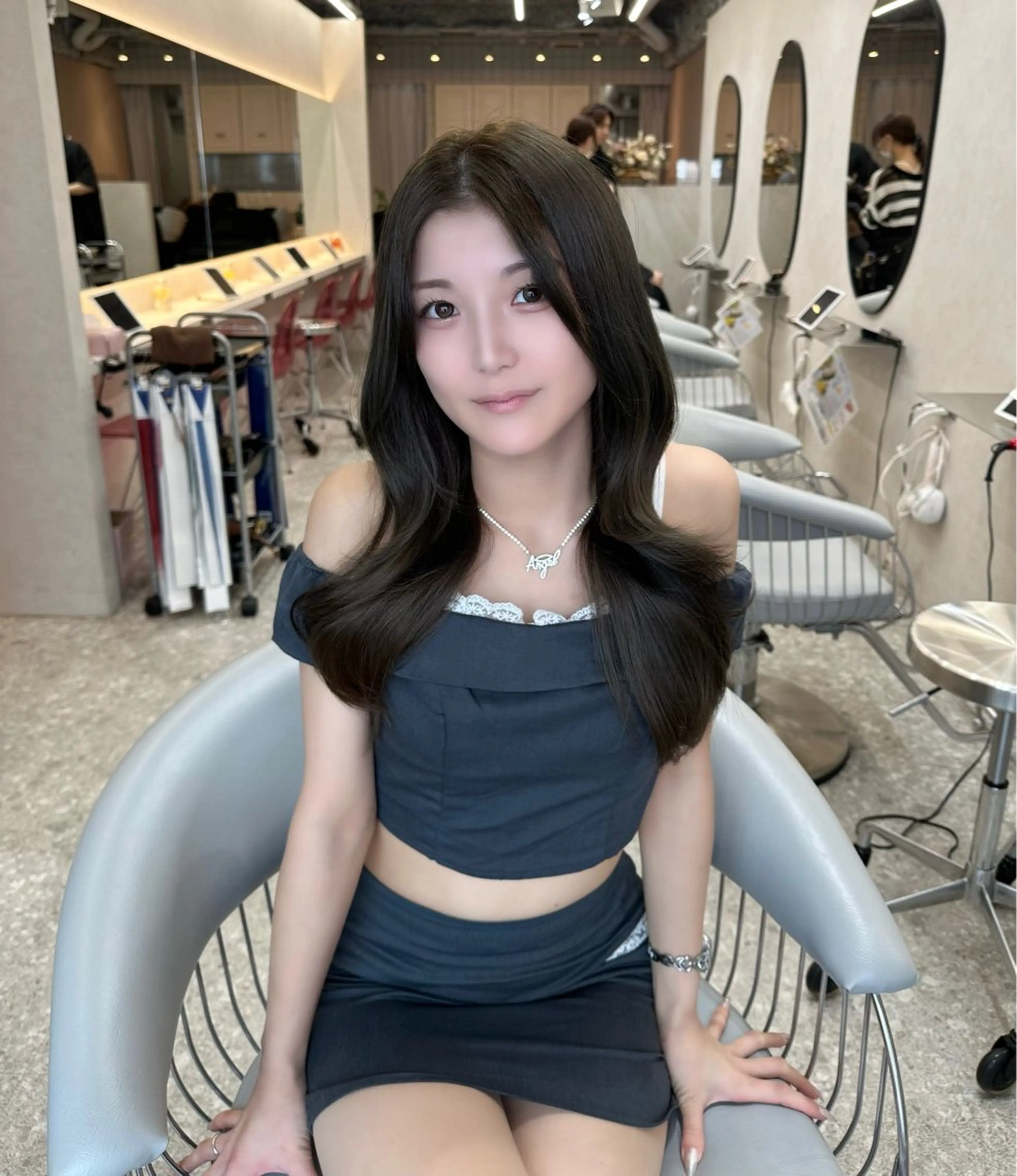 ✨【最高級の美髪体験】カラー＋超音波Aujuaトリートメント￥9480新宿/髪質改善✨の写真