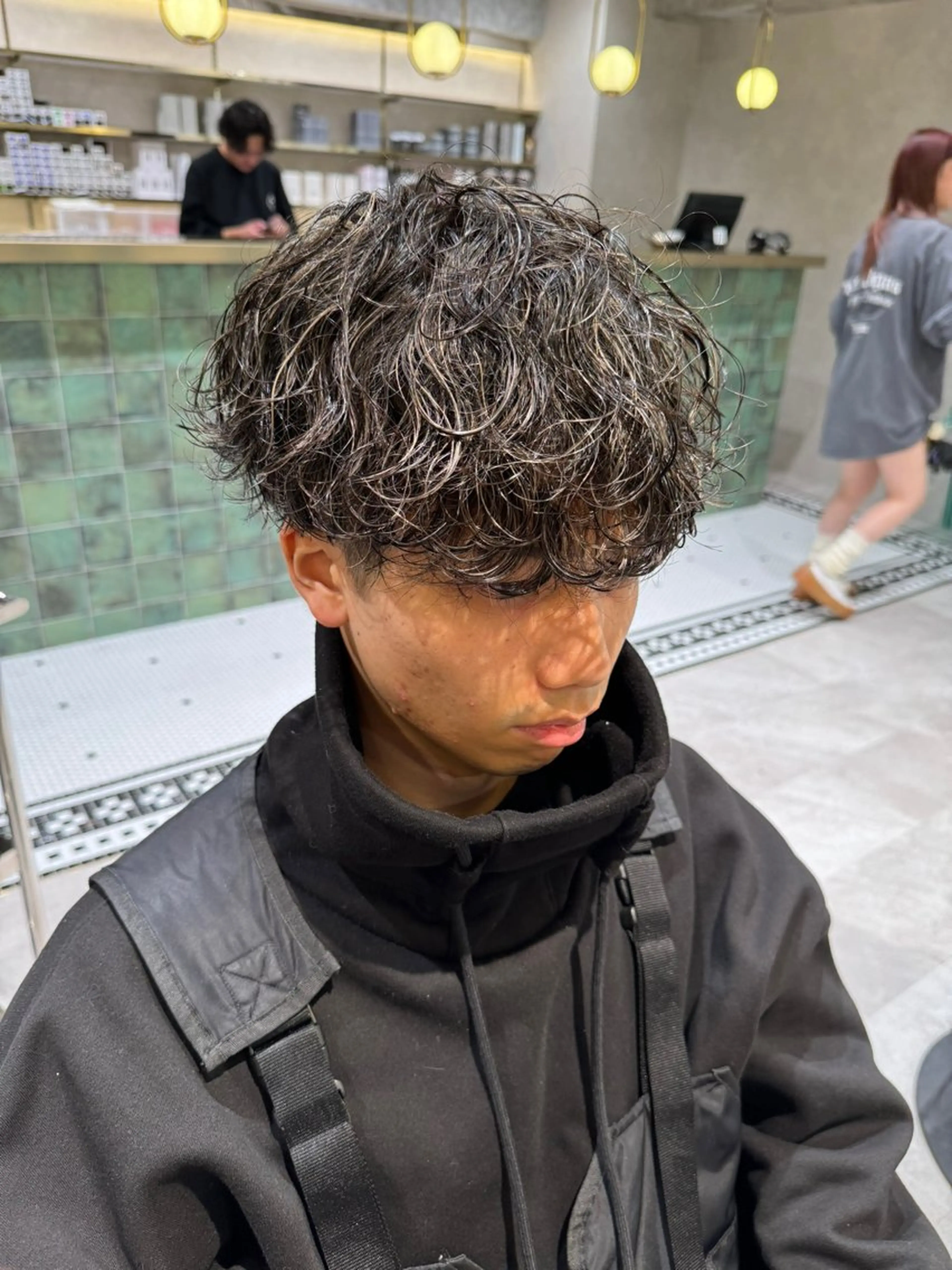 雰囲気抜群🌔【ホワイトメッシュ】の写真