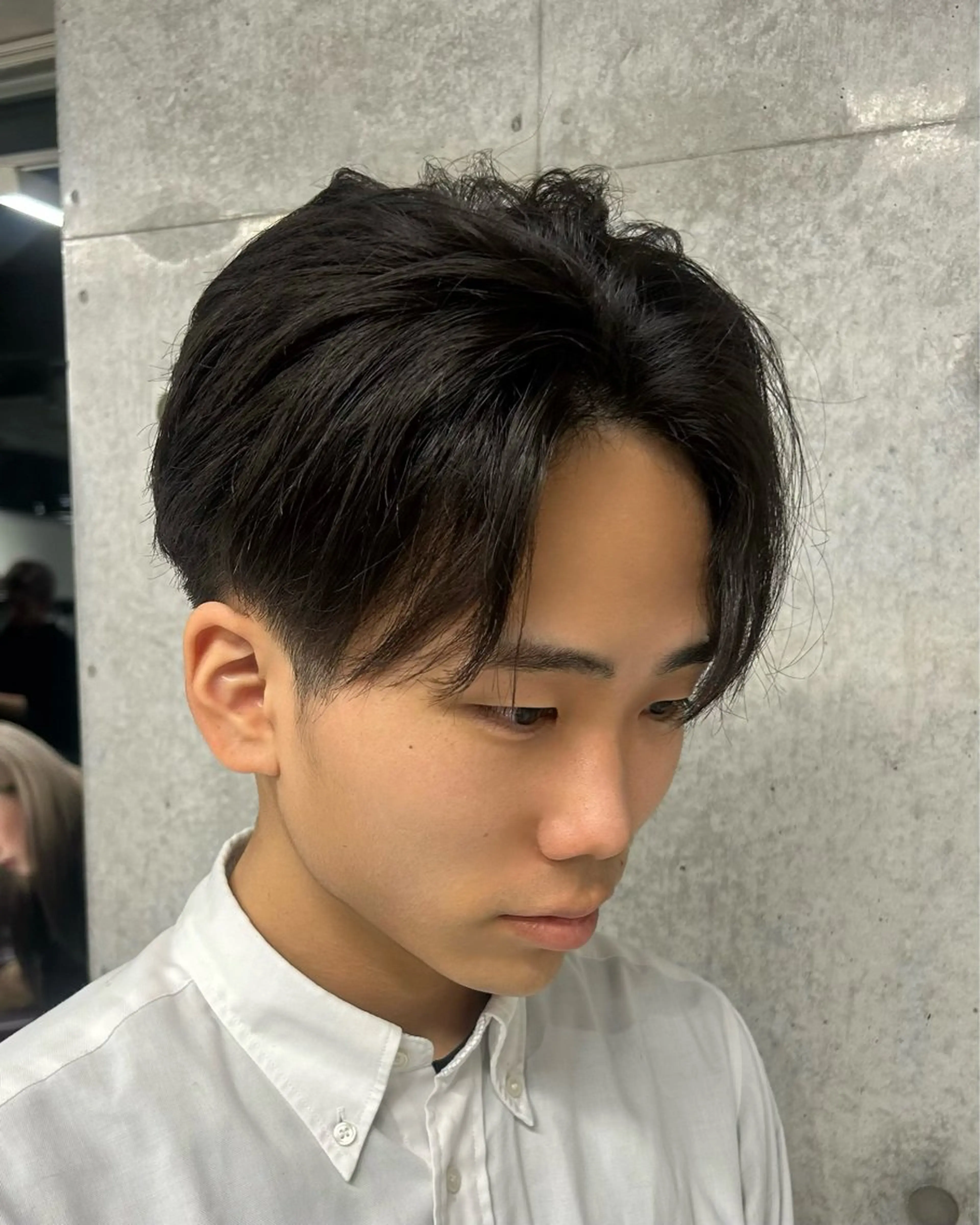 メンズ センターパート カット ❤️‍🔥Ai/メン ズカット❤️‍🔥のヘアスタイル