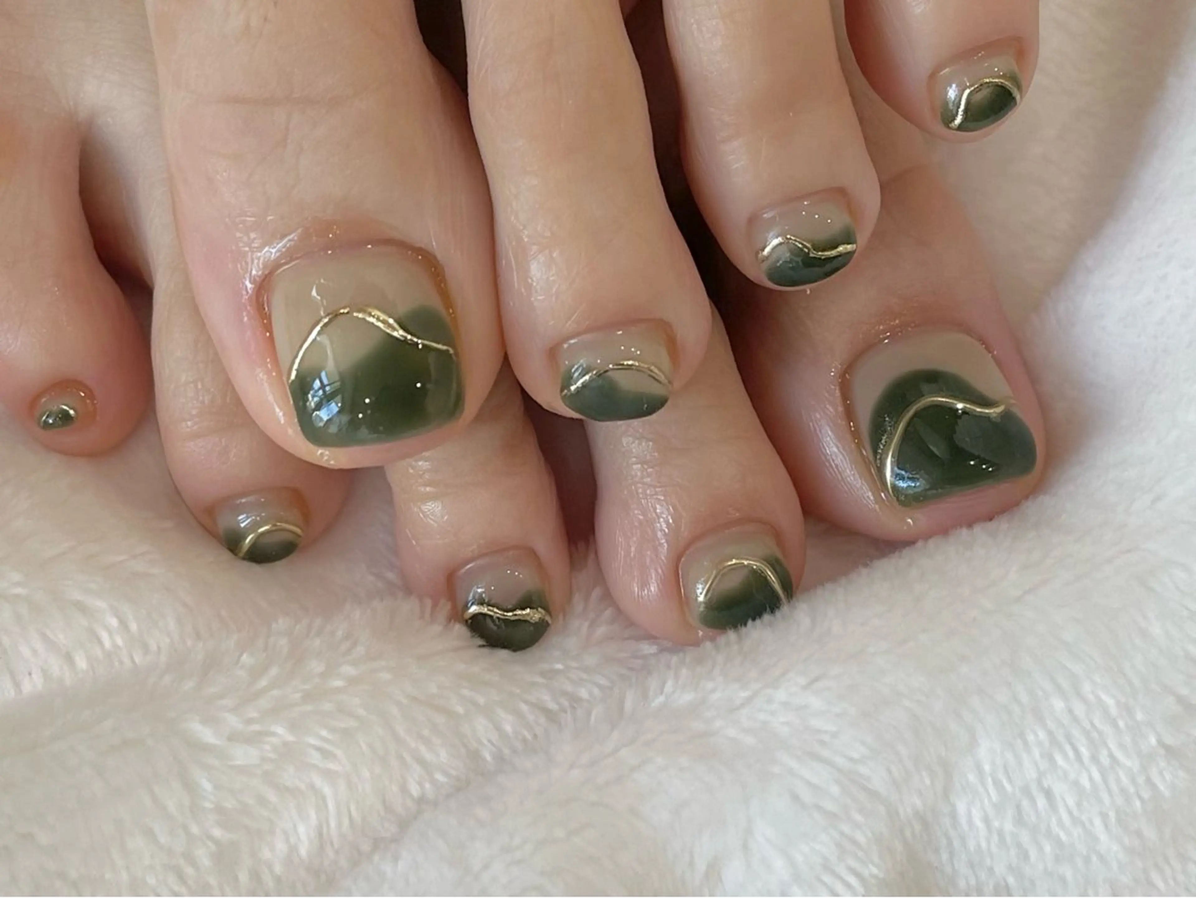 ネイル フレンチネイル フットネイル riri nail所属・riri-nail Rie Endoのネイルデザイン