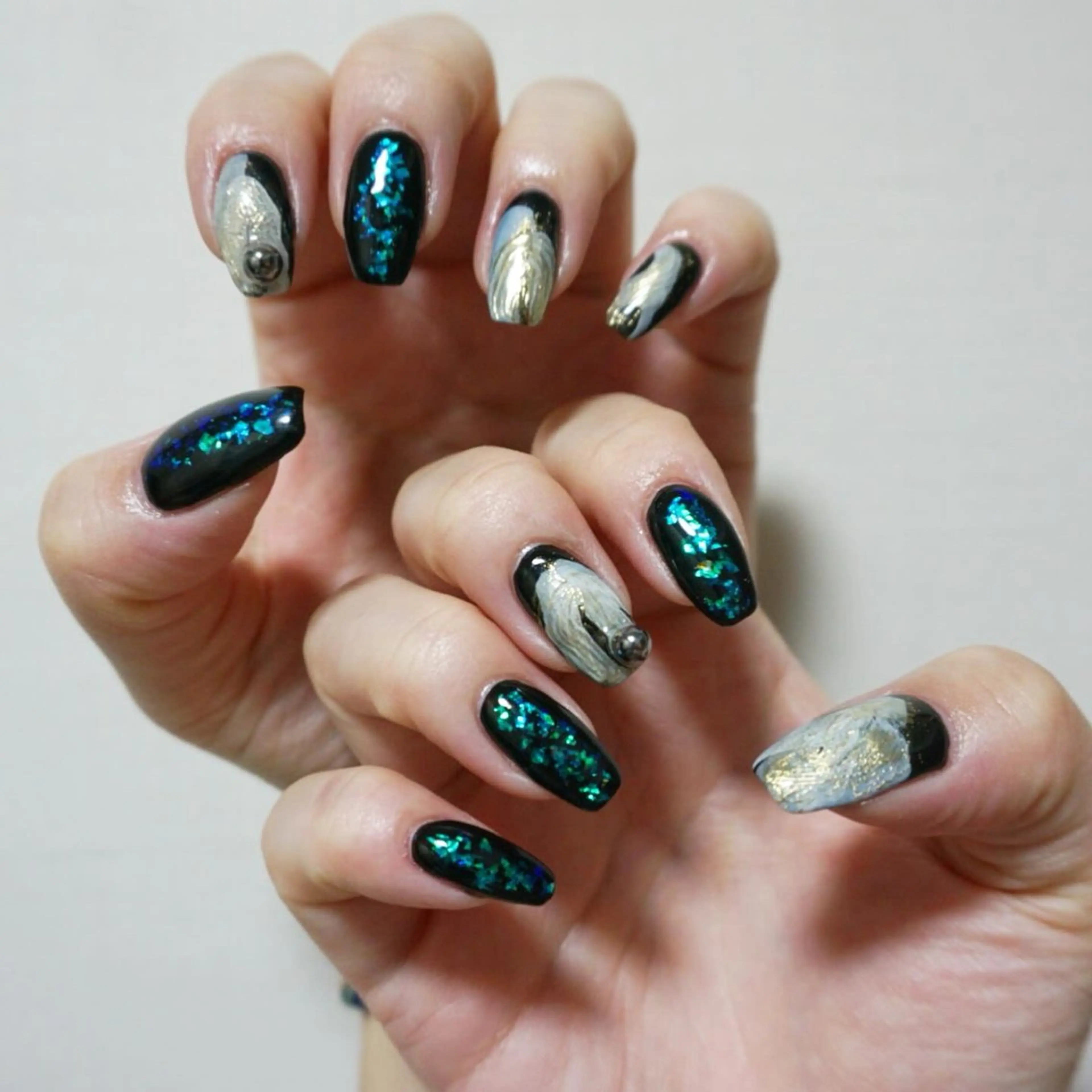 ネイル ハンドネイル 🥥🍒ゆ う🍒🥥のネイルデザイン