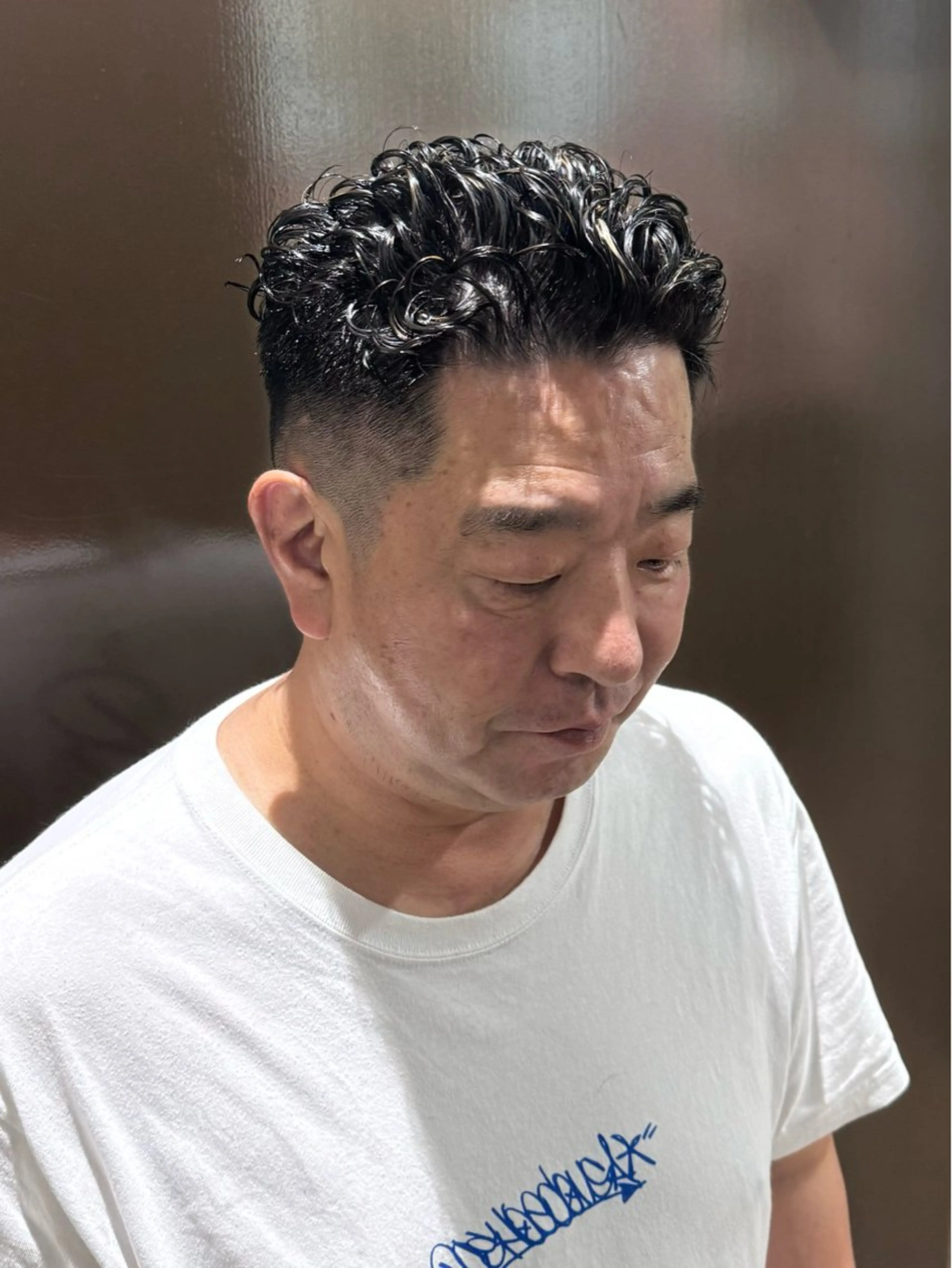 ショート メンズ メンズパーマ カット パーマ 柏メンズカットパーマ NO.1タイチのヘアスタイル