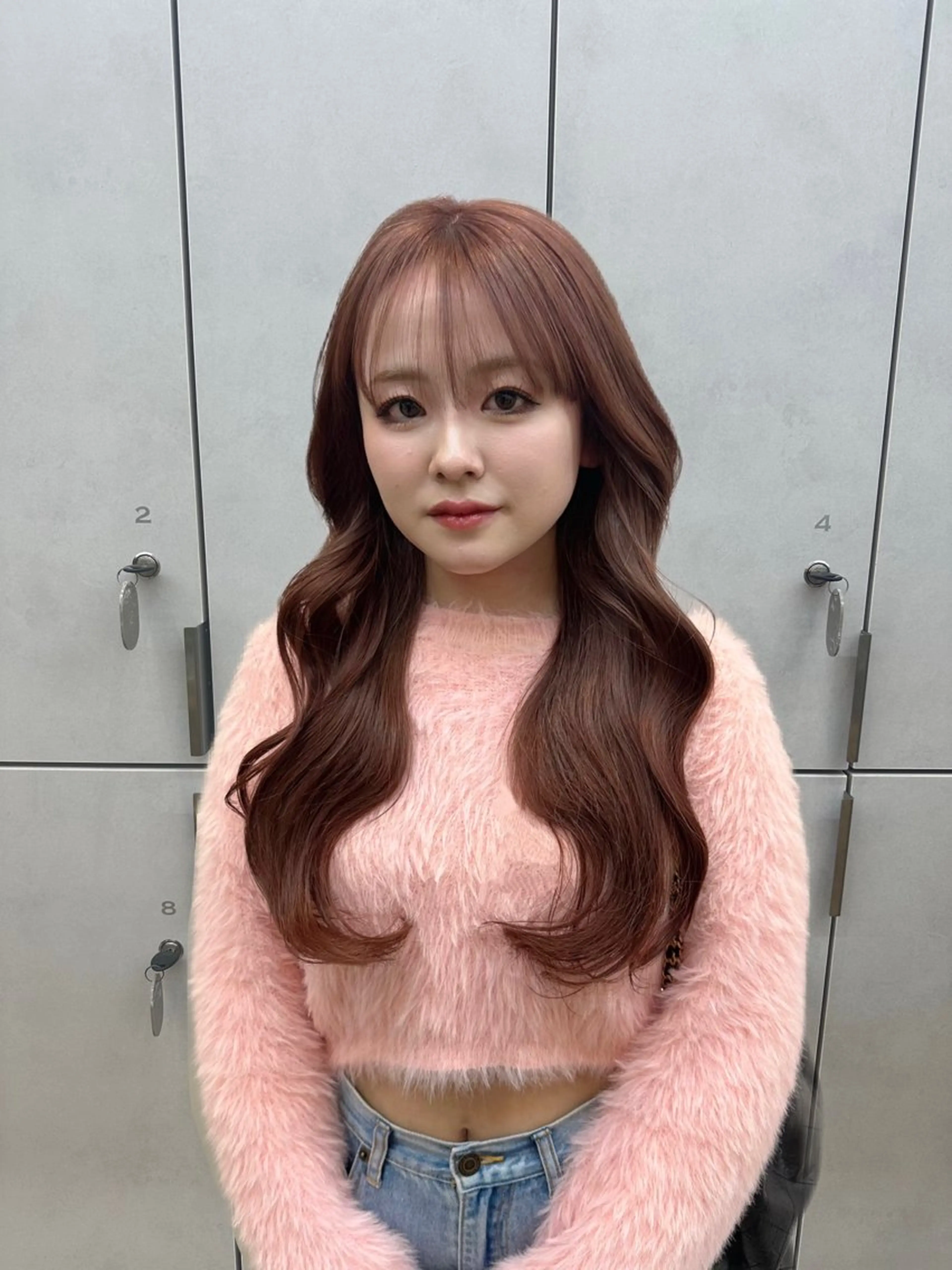 ロング 髪質改善 韓国風ヘア レイヤーカット カット ヘアカラー トリートメント 仙台/韓国風レイヤー 髪質改善/佐藤 史弥のヘアスタイル