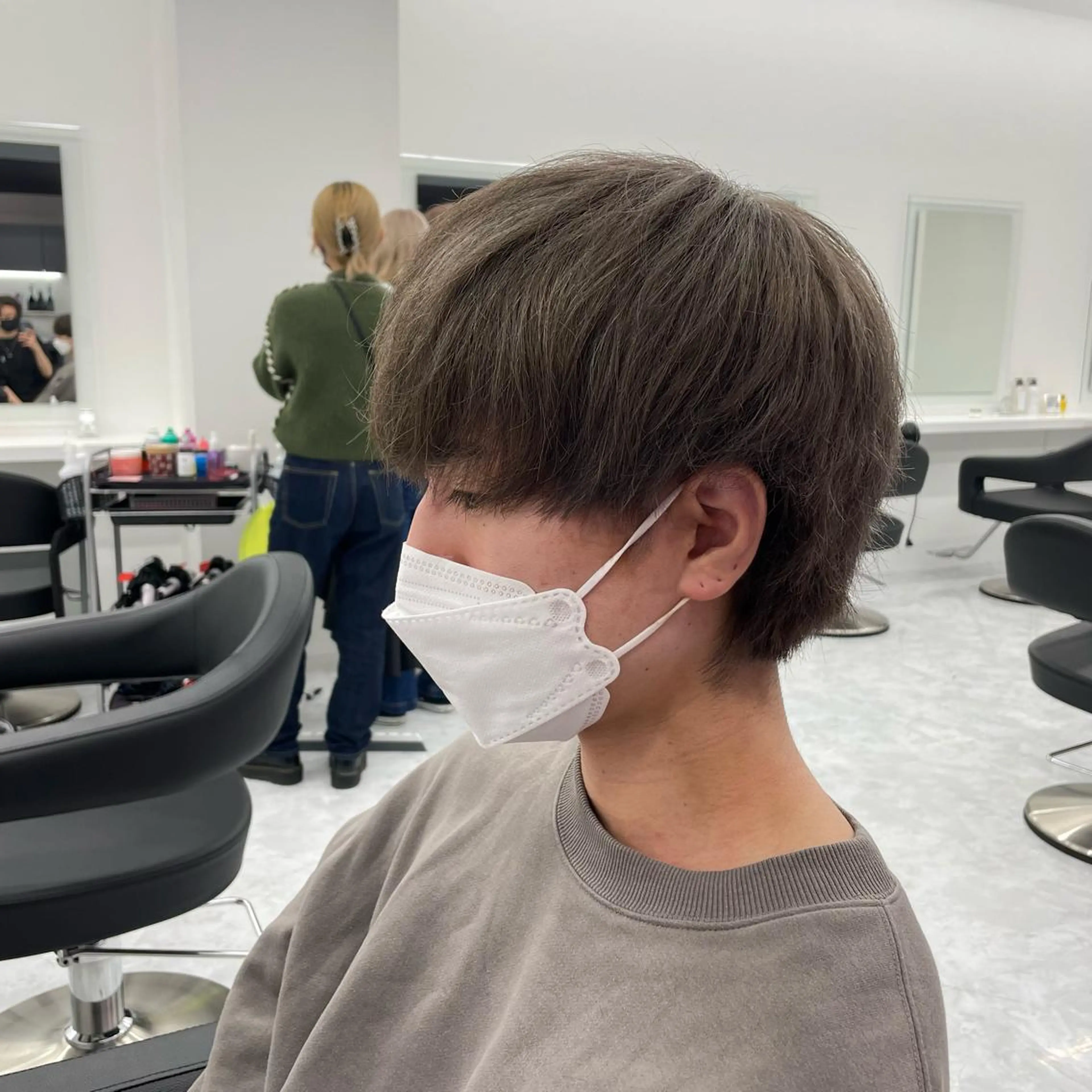 ショート カラー パーマ ヘアアレンジ メンズ 🔷横浜/メンズ TAKUMI🔷のヘアスタイル