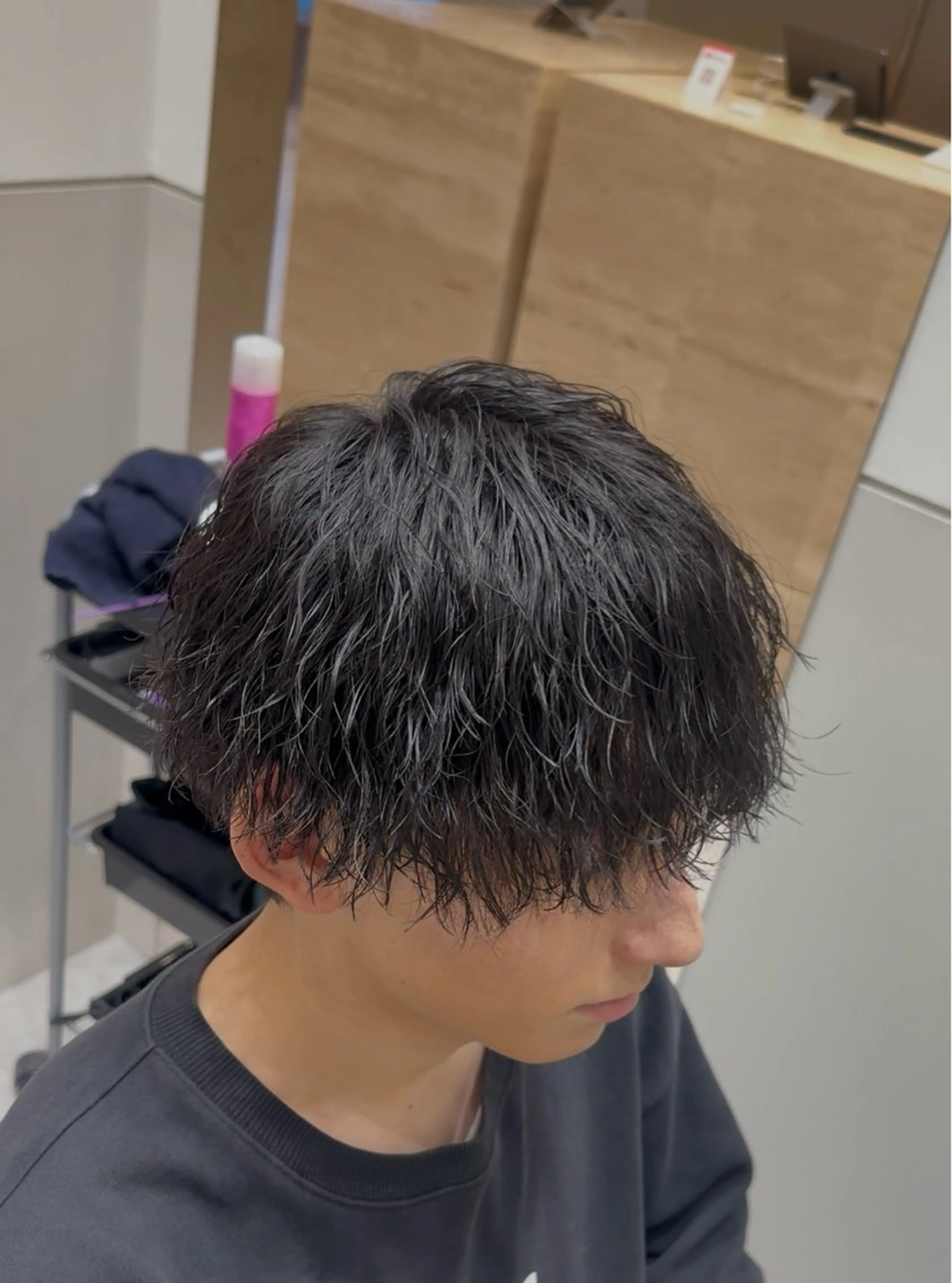 ショート パーマ メンズ カット パーマ 〜メンズ特化美容師〜 ユウスケのヘアスタイル