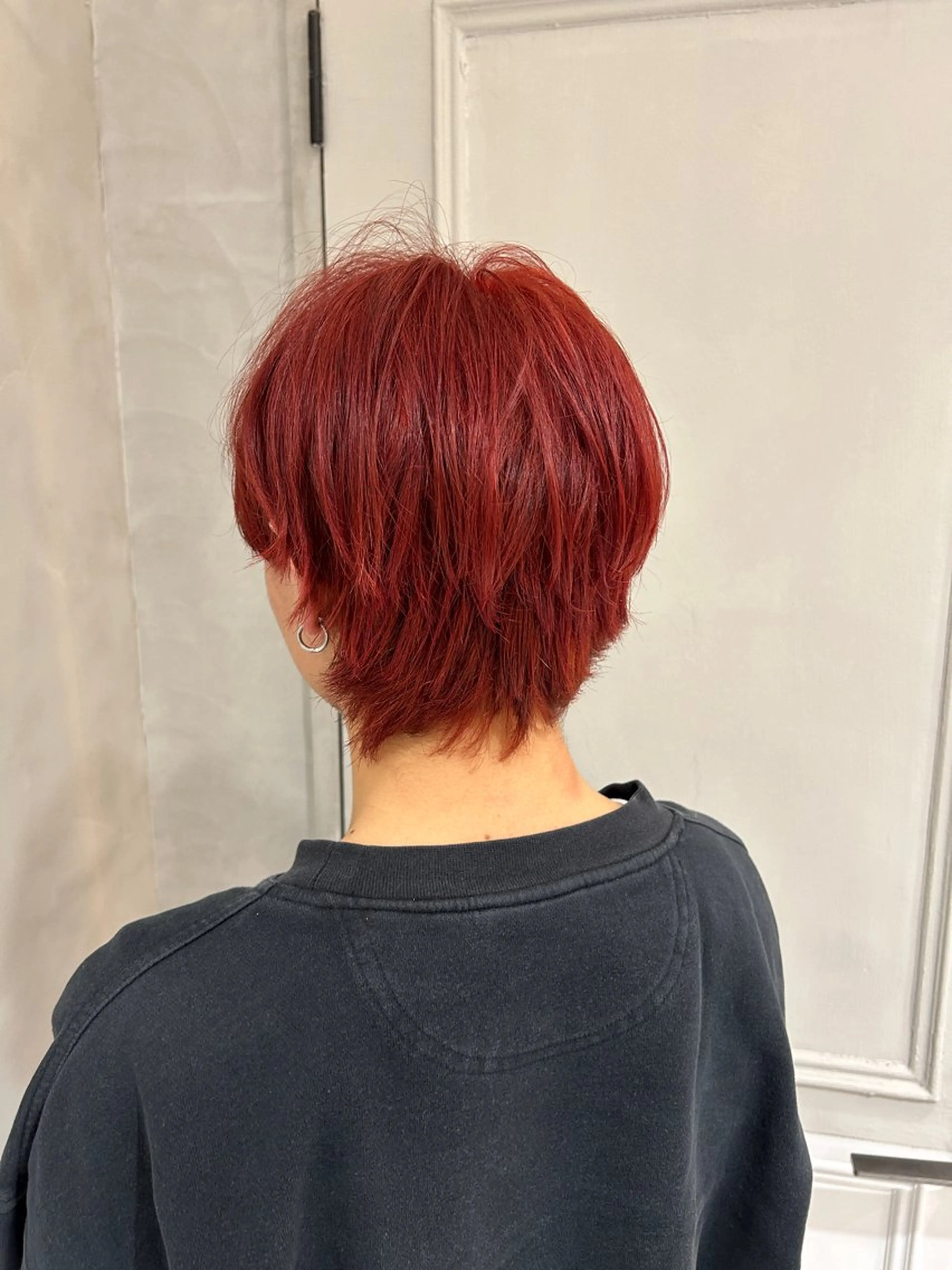 ショート カラー ⠀アヤラ 🩶レイヤーカットのヘアスタイル