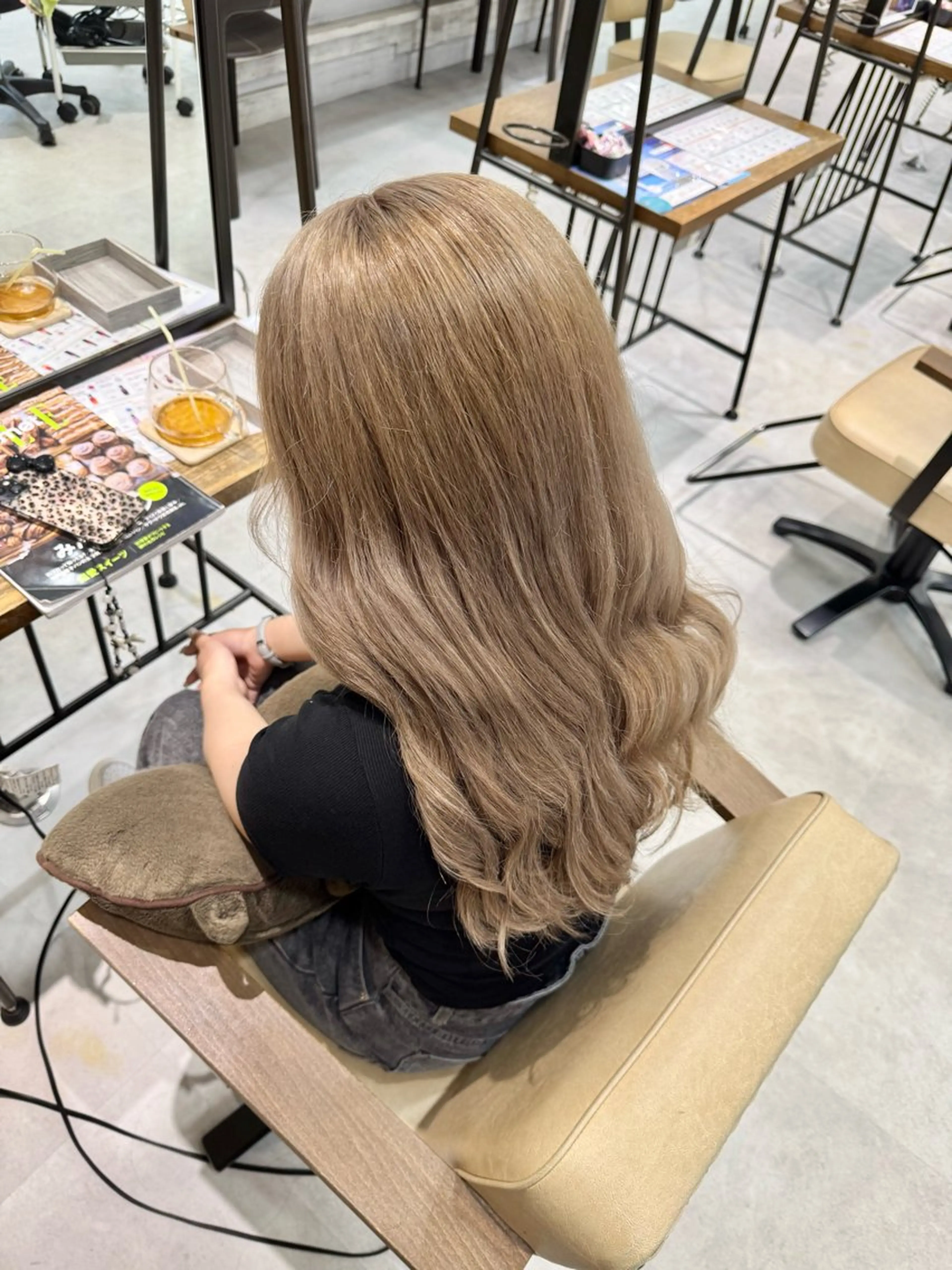 ロング カラー ヘアカラー Ouka/Wカラー/ 大人艶カラーのヘアスタイル