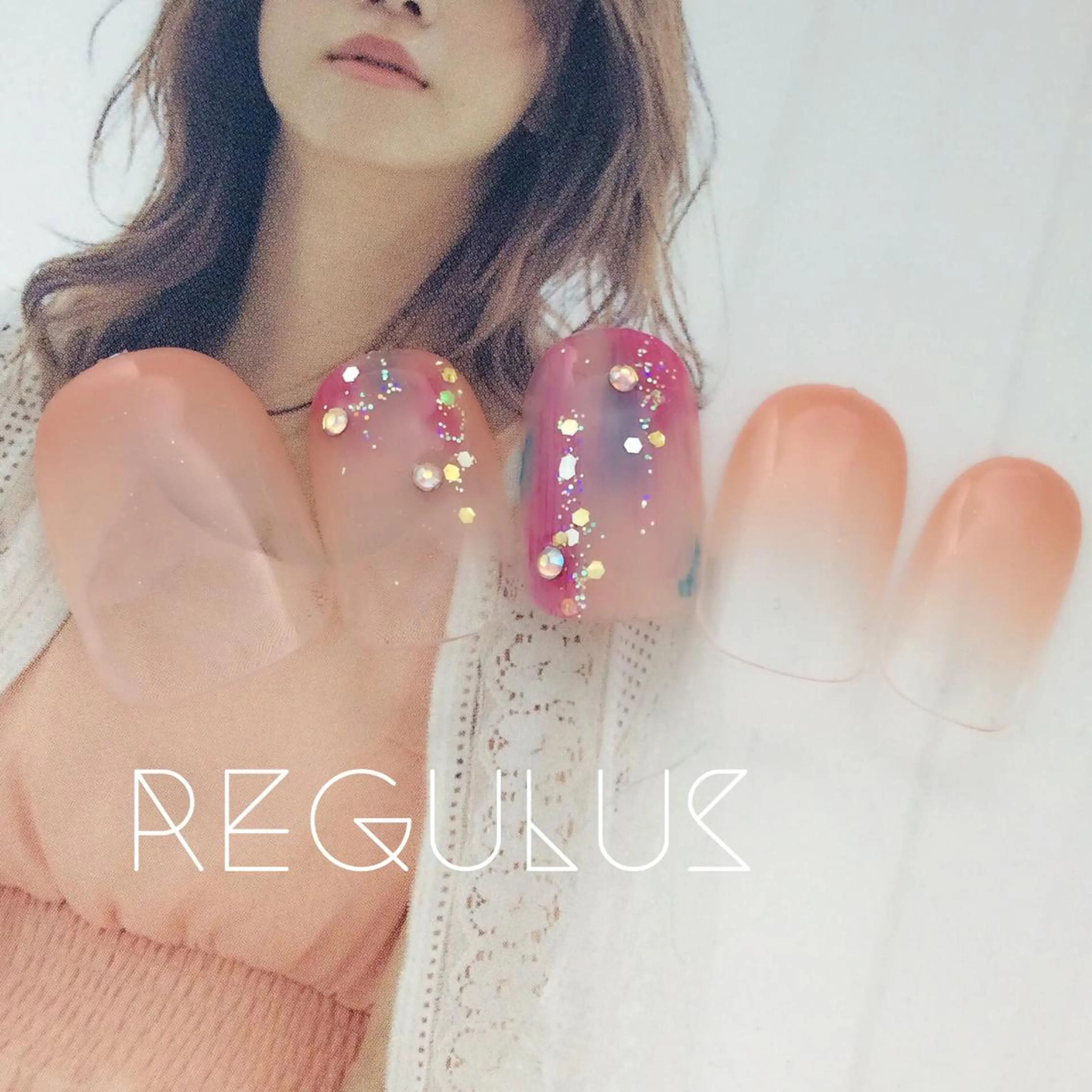 ネイル アートネイル 持ち込み Regulus 西川のネイルデザイン