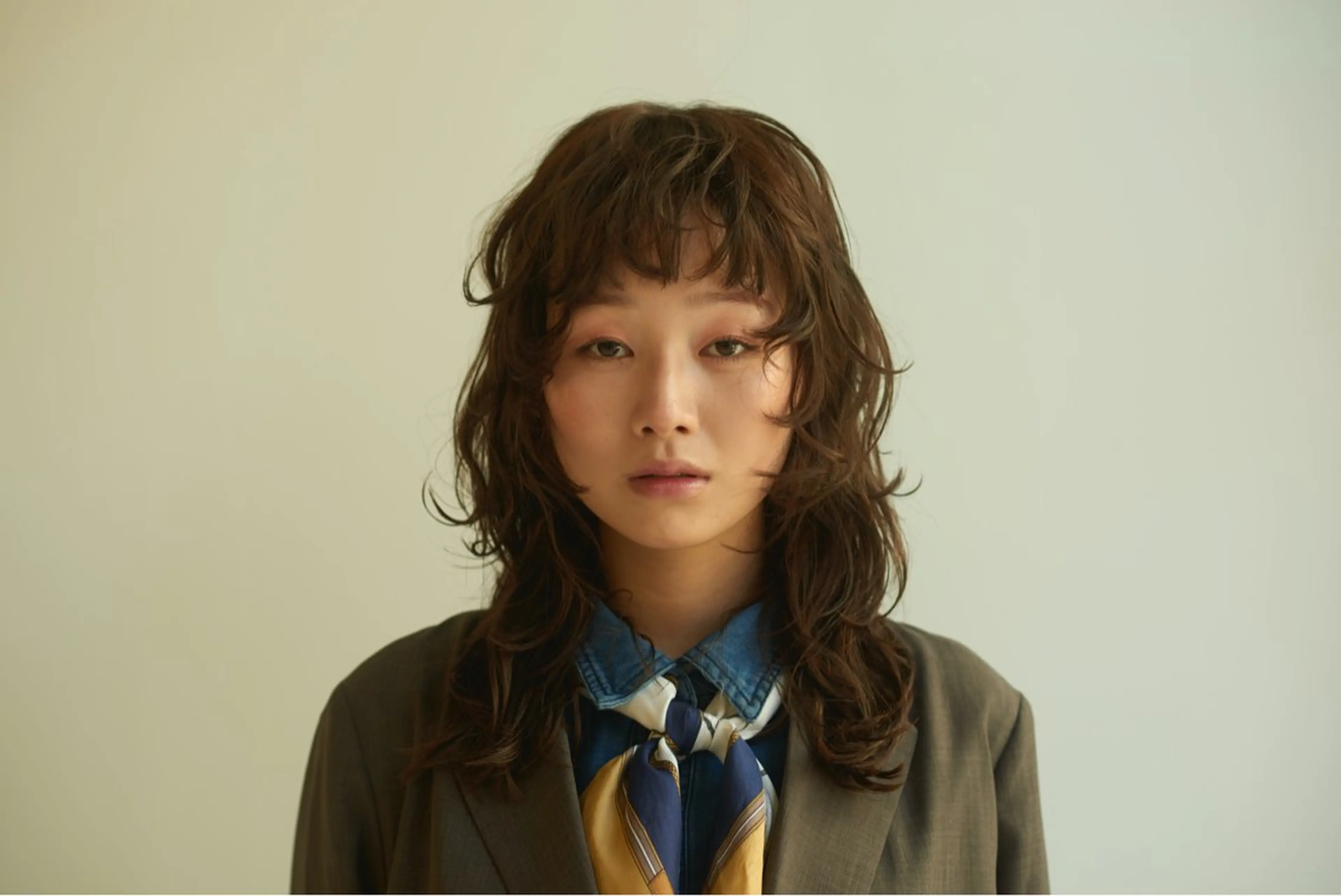 ロング カラー カット ヘアカラー トリートメント 野田 カレンのヘアスタイル