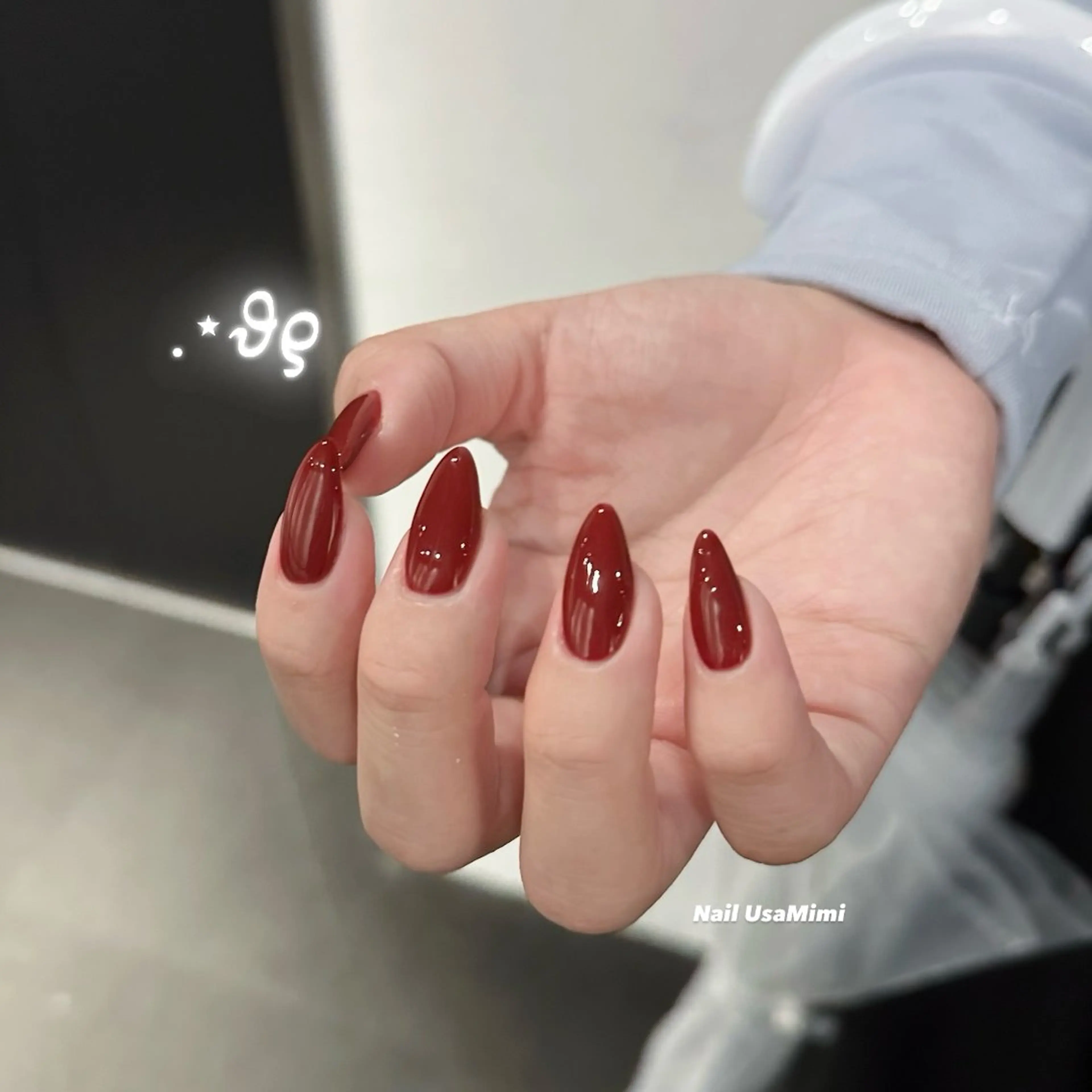 ネイル ハンドネイル 本町NailUsaM imi MOMOKAのネイルデザイン