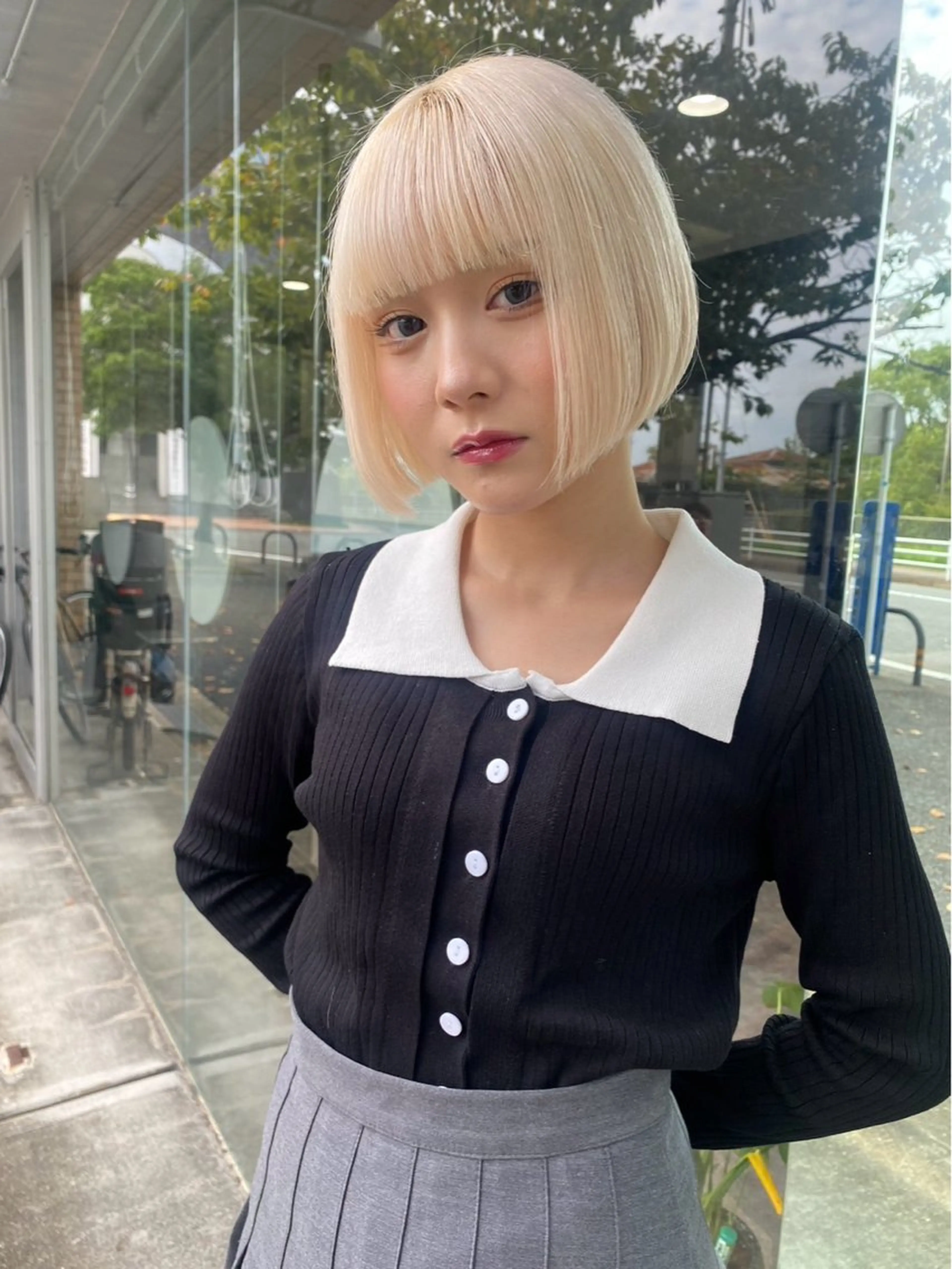 ショート qpula  大濠 西新所属・qpula クプラのヘアスタイル