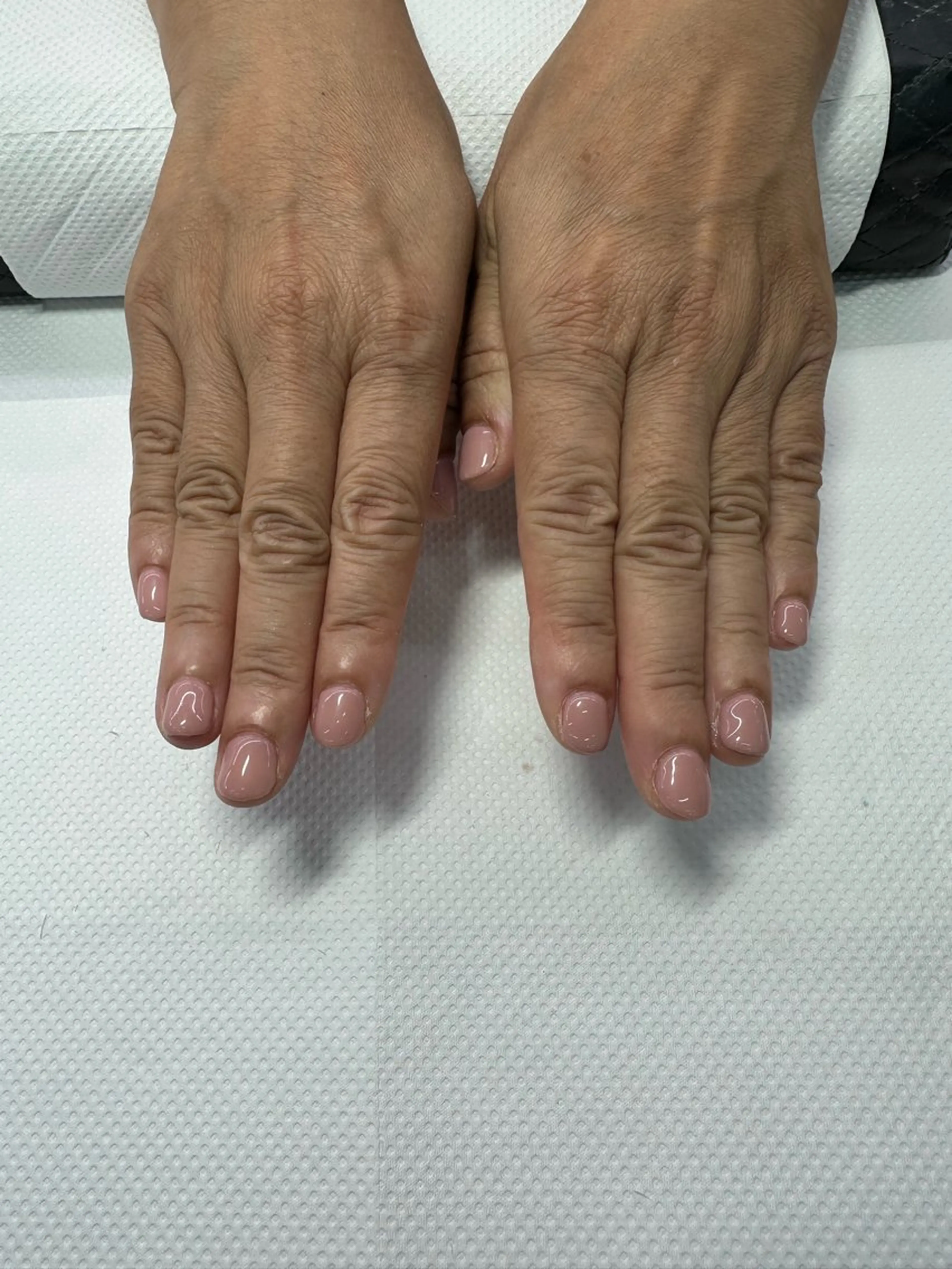 ネイル ワンカラーネイル 坪田 優花のネイルデザイン