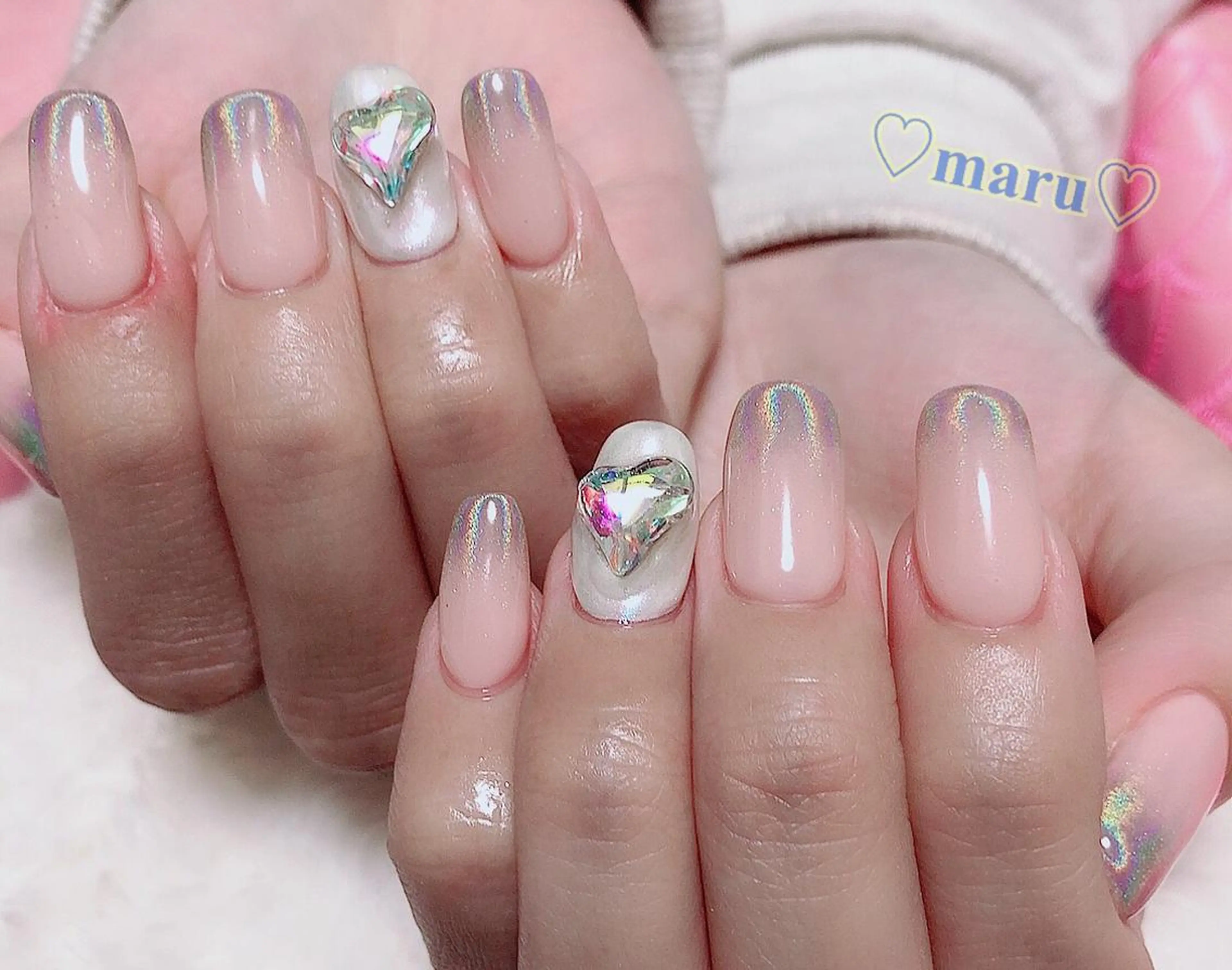 ネイル ハンドネイル フットネイル まるみ ♡のネイルデザイン