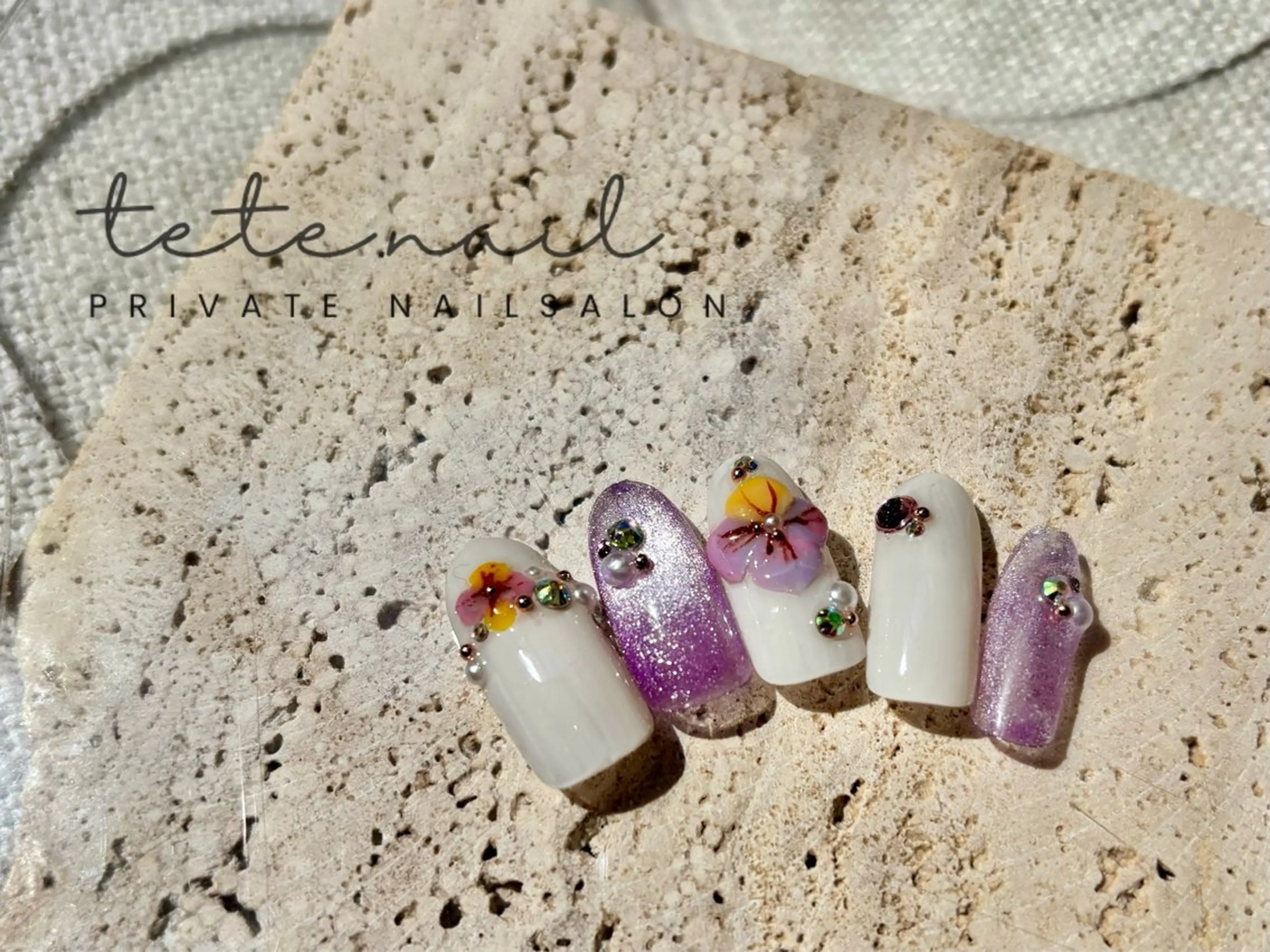 ネイル ハンドネイル tete. nailのネイルデザイン