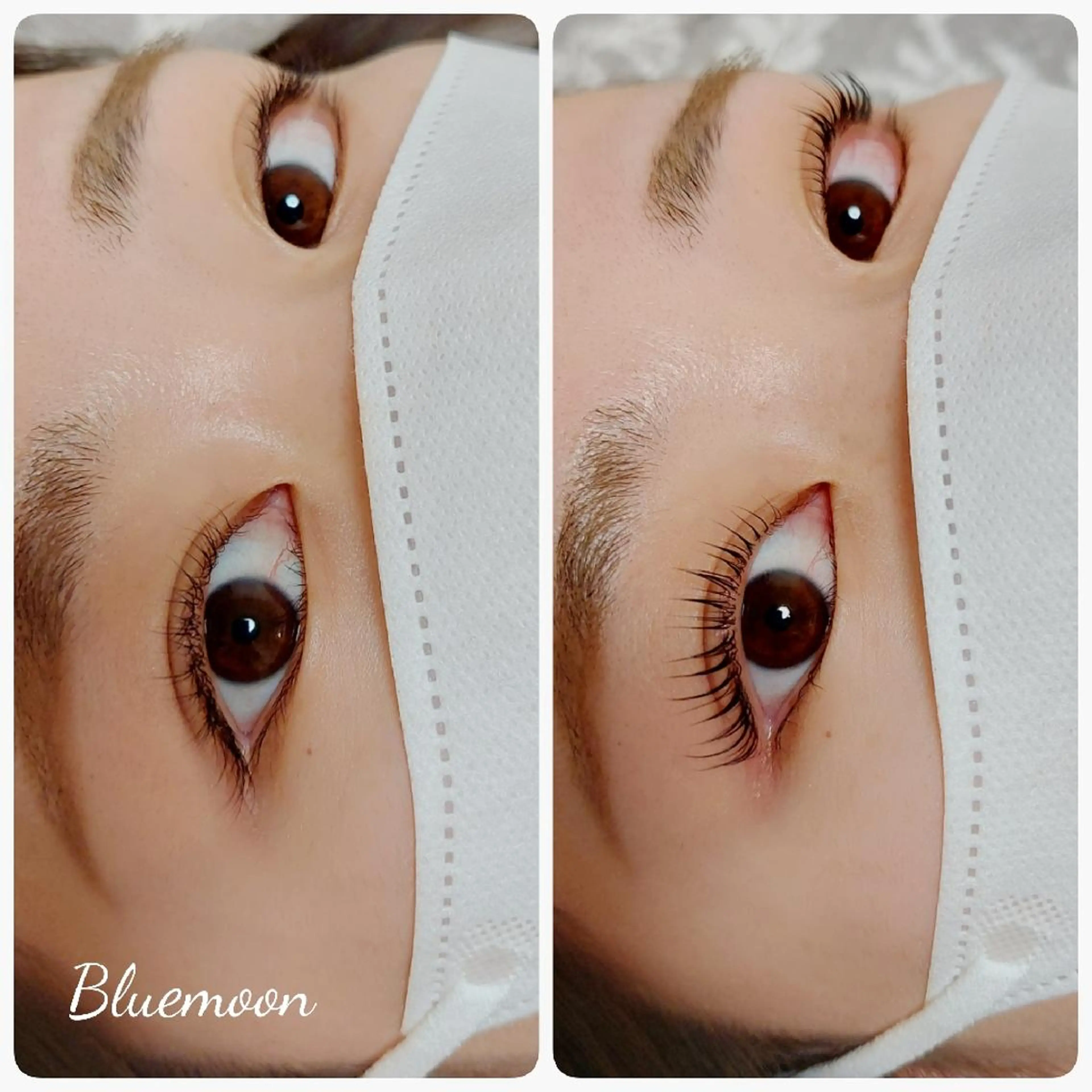 マツエク・マツパ パリジェンヌラッシュリフト Bluemoon所属・Blue moonのマツエク・マツパデザイン