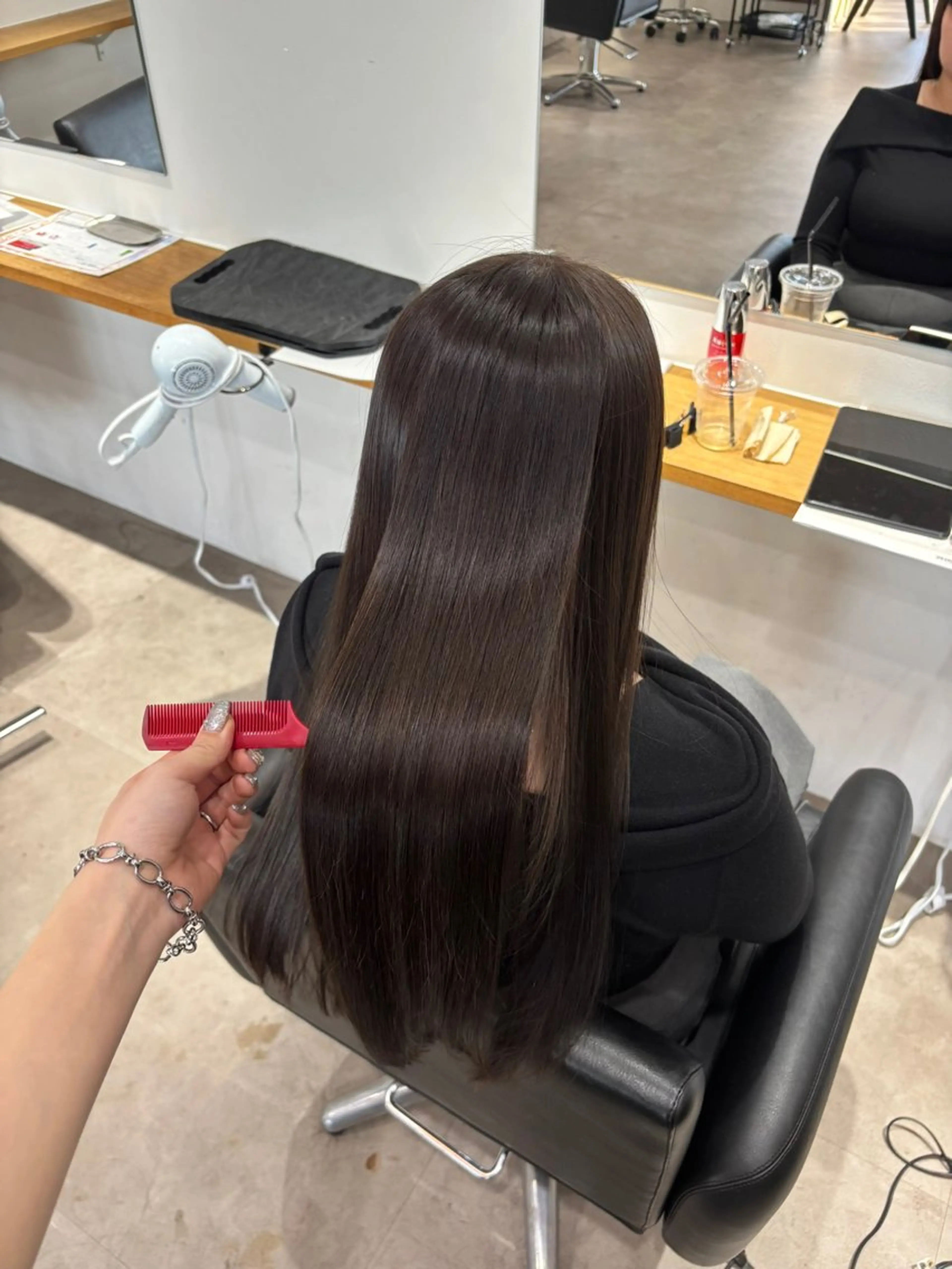 ロング 髪質改善 トリートメント カット トリートメント rink / ETOILEのヘアスタイル