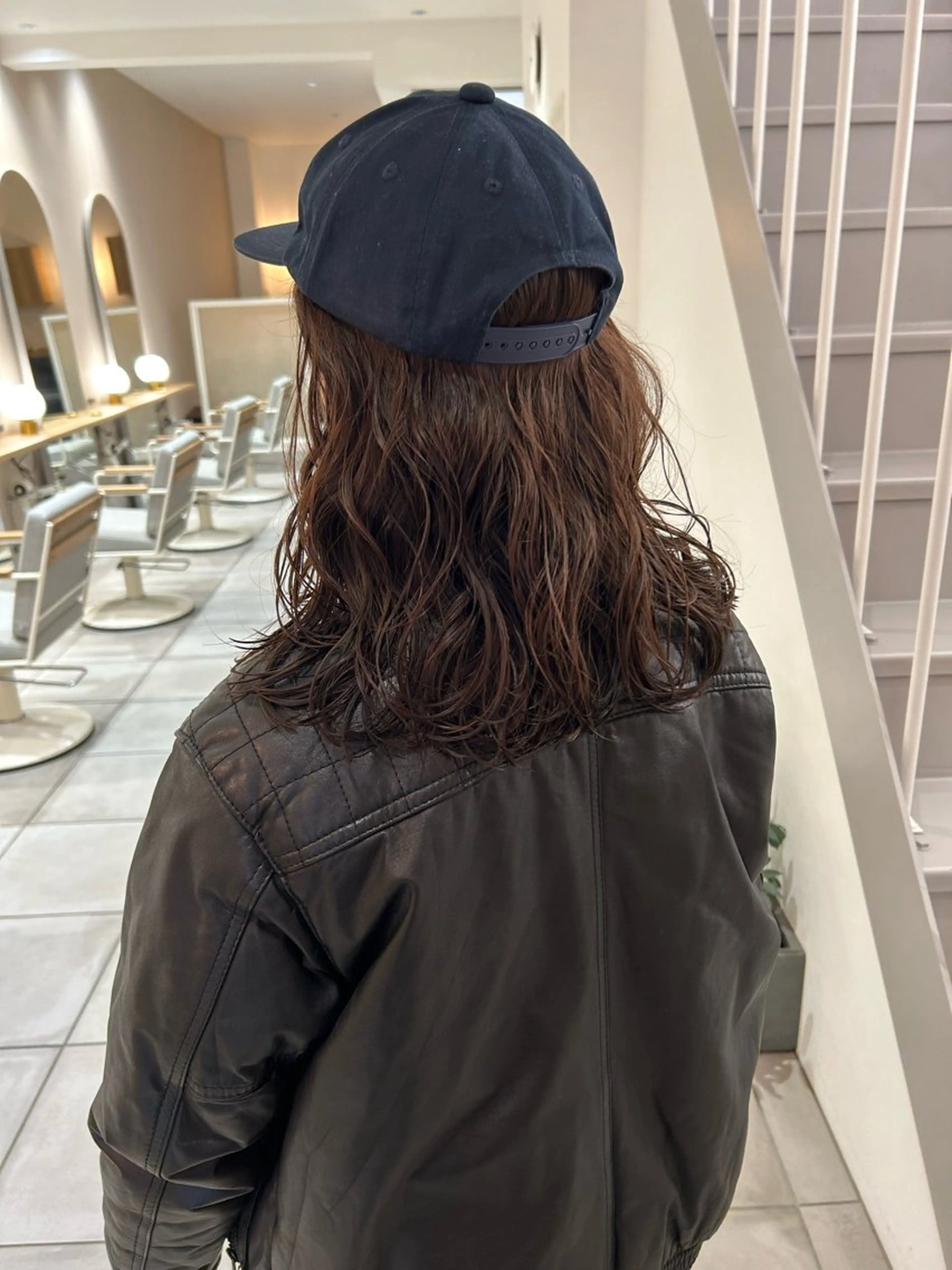 ロング パーマ カット パーマ トリートメント hanabi / パーマのヘアスタイル