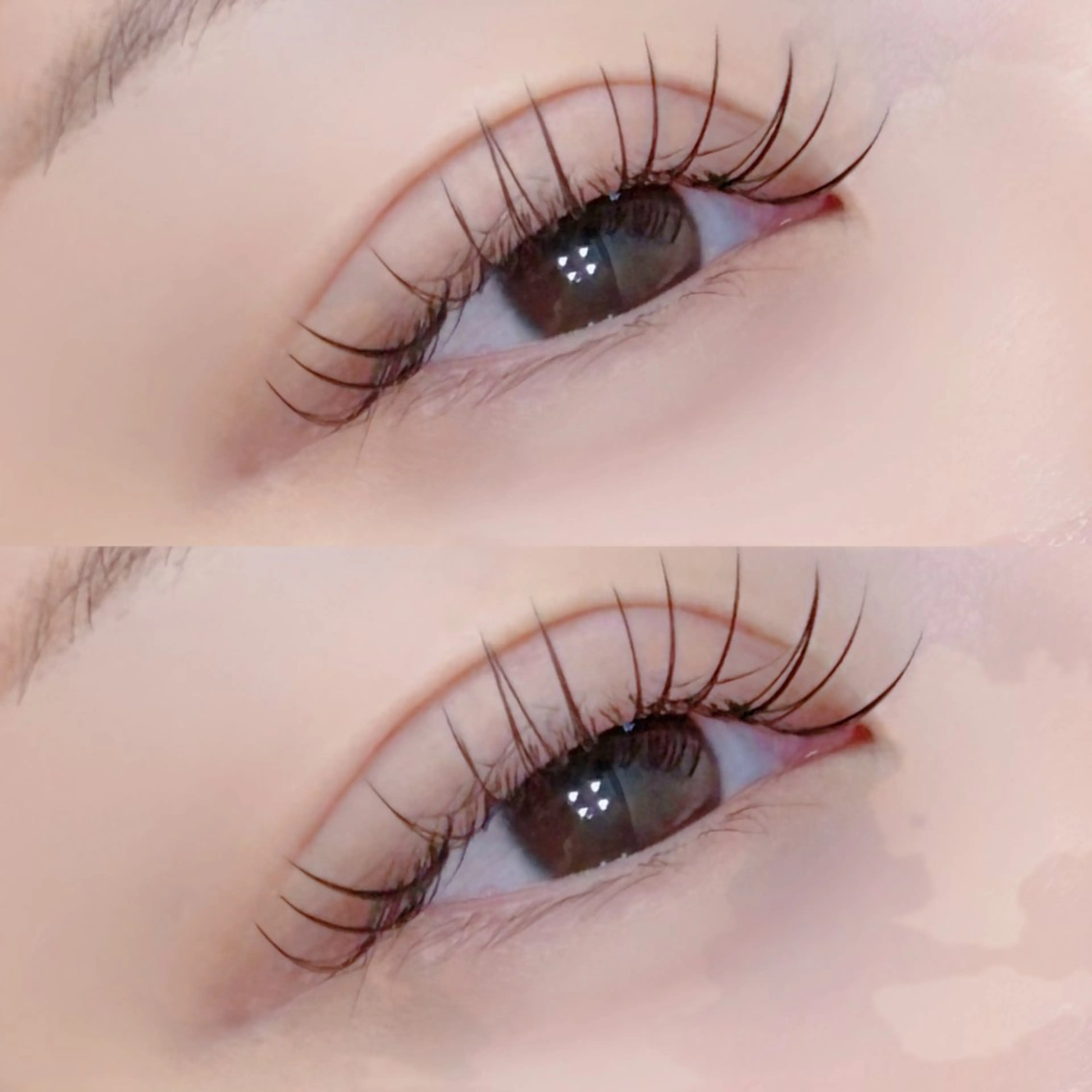 マツエク・マツパ フラットラッシュ seran EYELAのマツエク・マツパデザイン