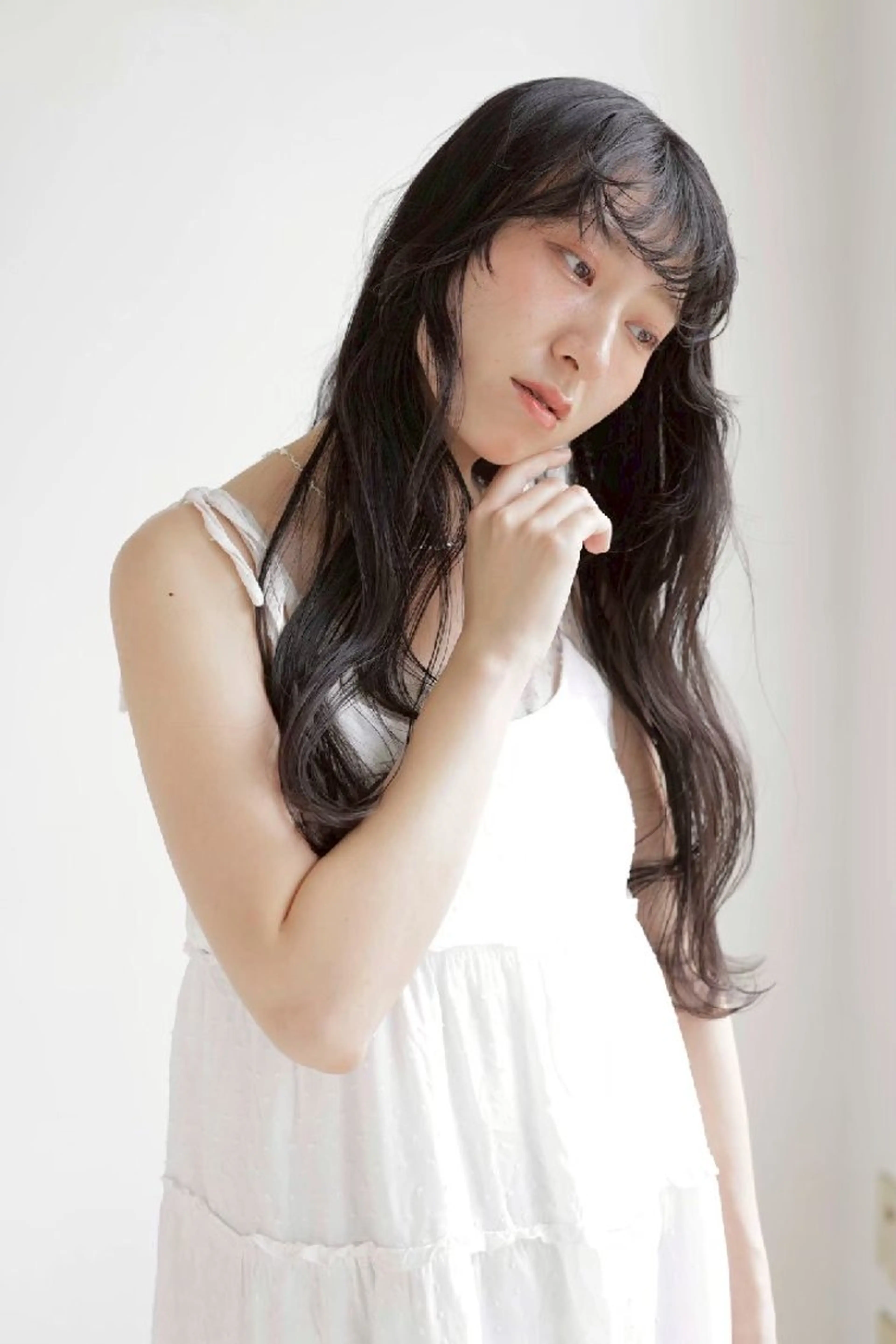 カラー 束感まつぱ🥑🤍 NATUKI🤍のマツエク・マツパデザイン