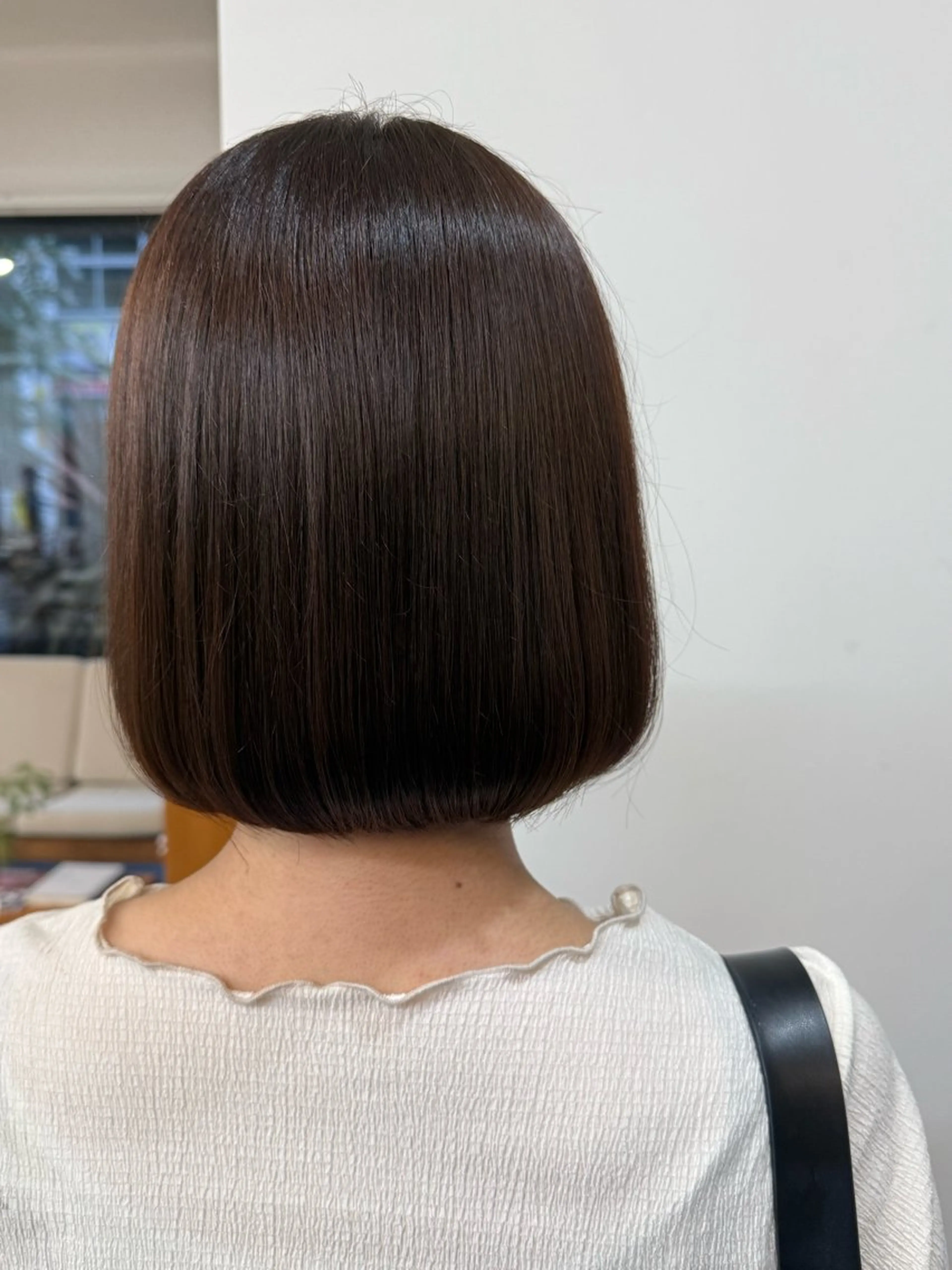 ミディアム カラー パープルカラー まなみ/ PORT SALONのヘアスタイル