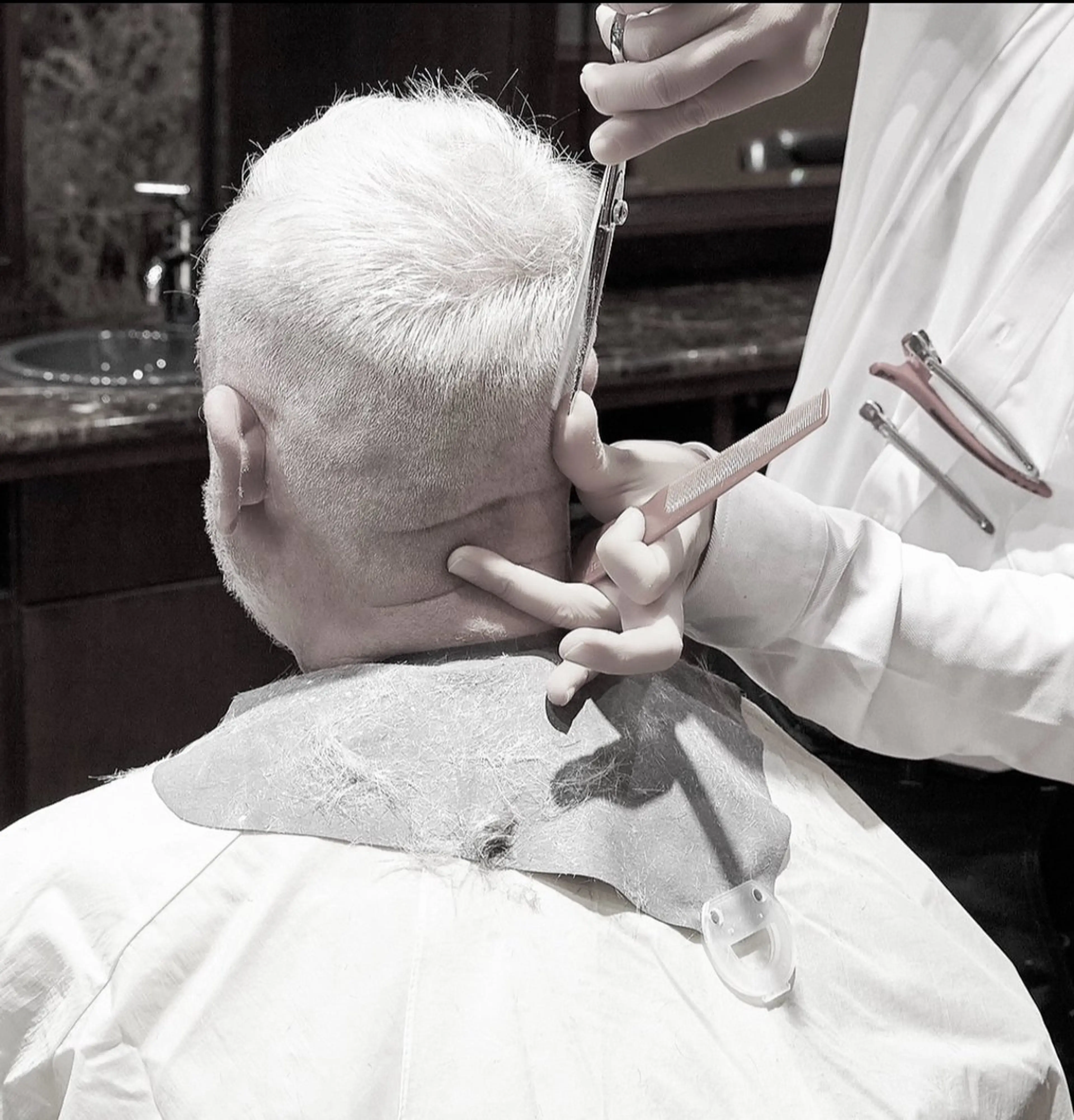 メンズ 刈り上げ カット THE TOKOYA Barのヘアスタイル