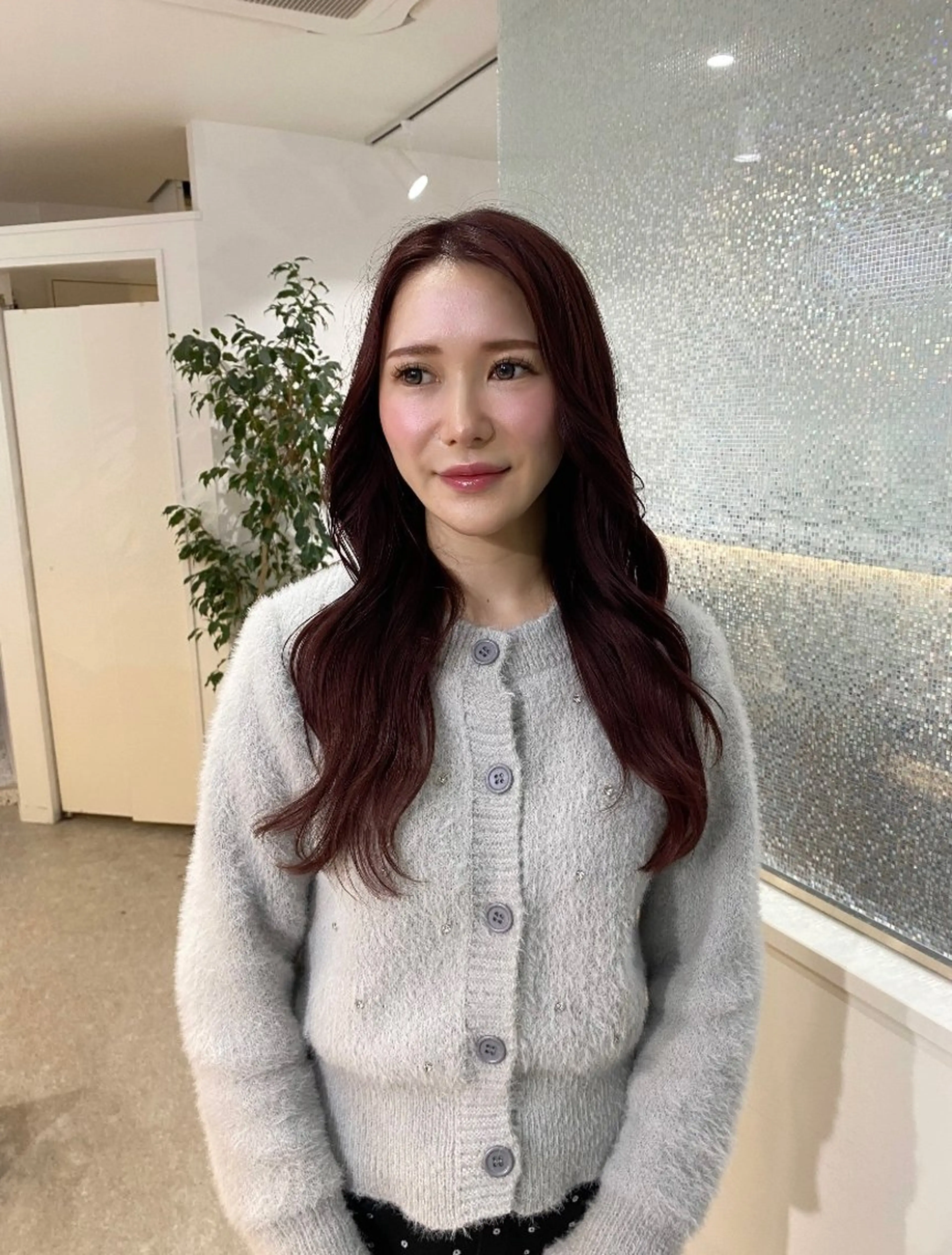 カラー ヘアカラー トリートメント AO所属・RISAKO 艶髪モテヘア🎀府中のヘアスタイル