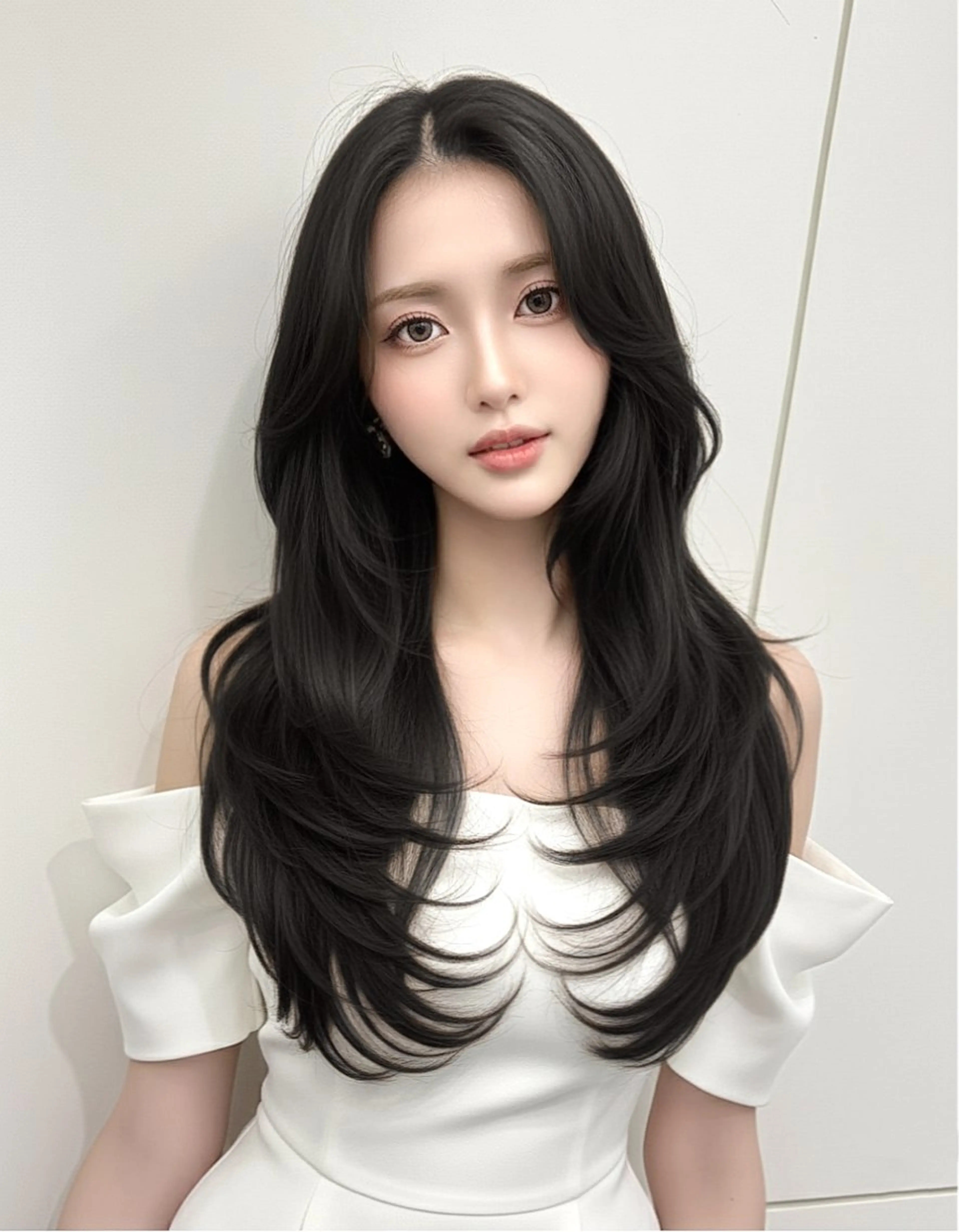 ロング カラー カット ヘアカラー トリートメント 韓国ヘア/髪質改善 TAKAHIROのヘアスタイル