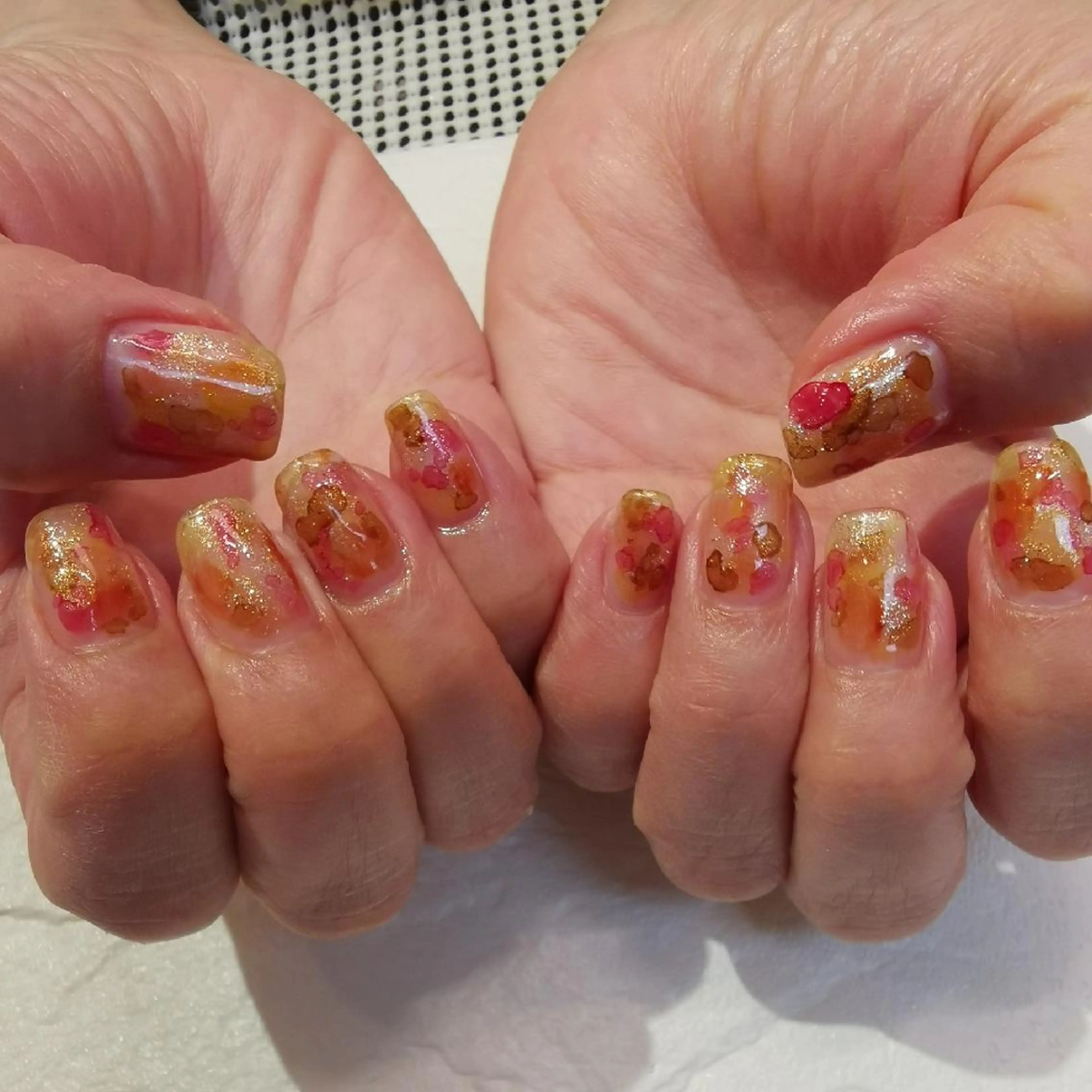 ネイル ジェルネイル パラジェル ハンドネイル reve あやののネイルデザイン