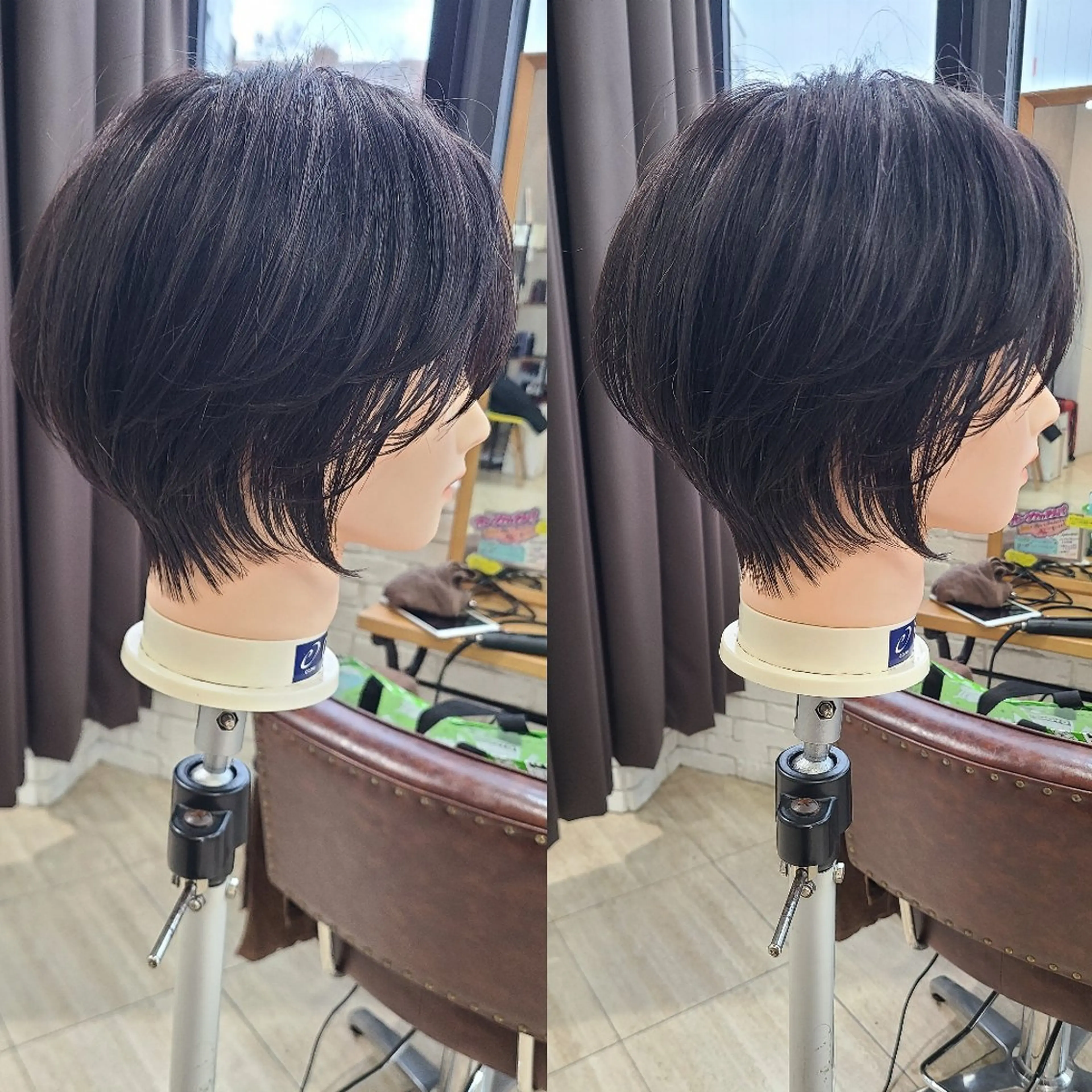 ショート ショートヘア 西田 理沙のヘアスタイル