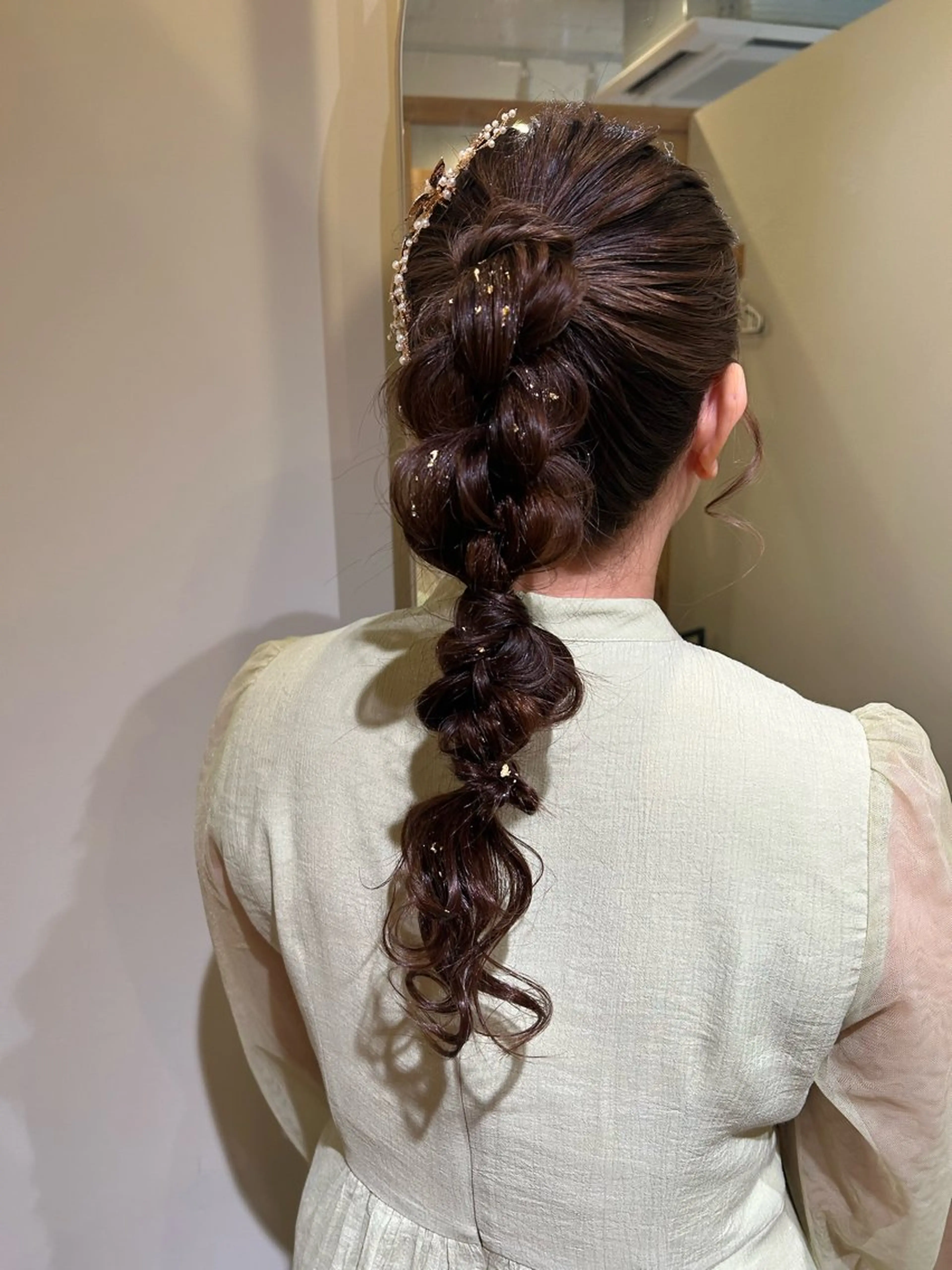 ロング ヘアアレンジ ヘアセット times salon所属・ボウ🪞ヘアセット /マツパ/眉毛のヘアスタイル