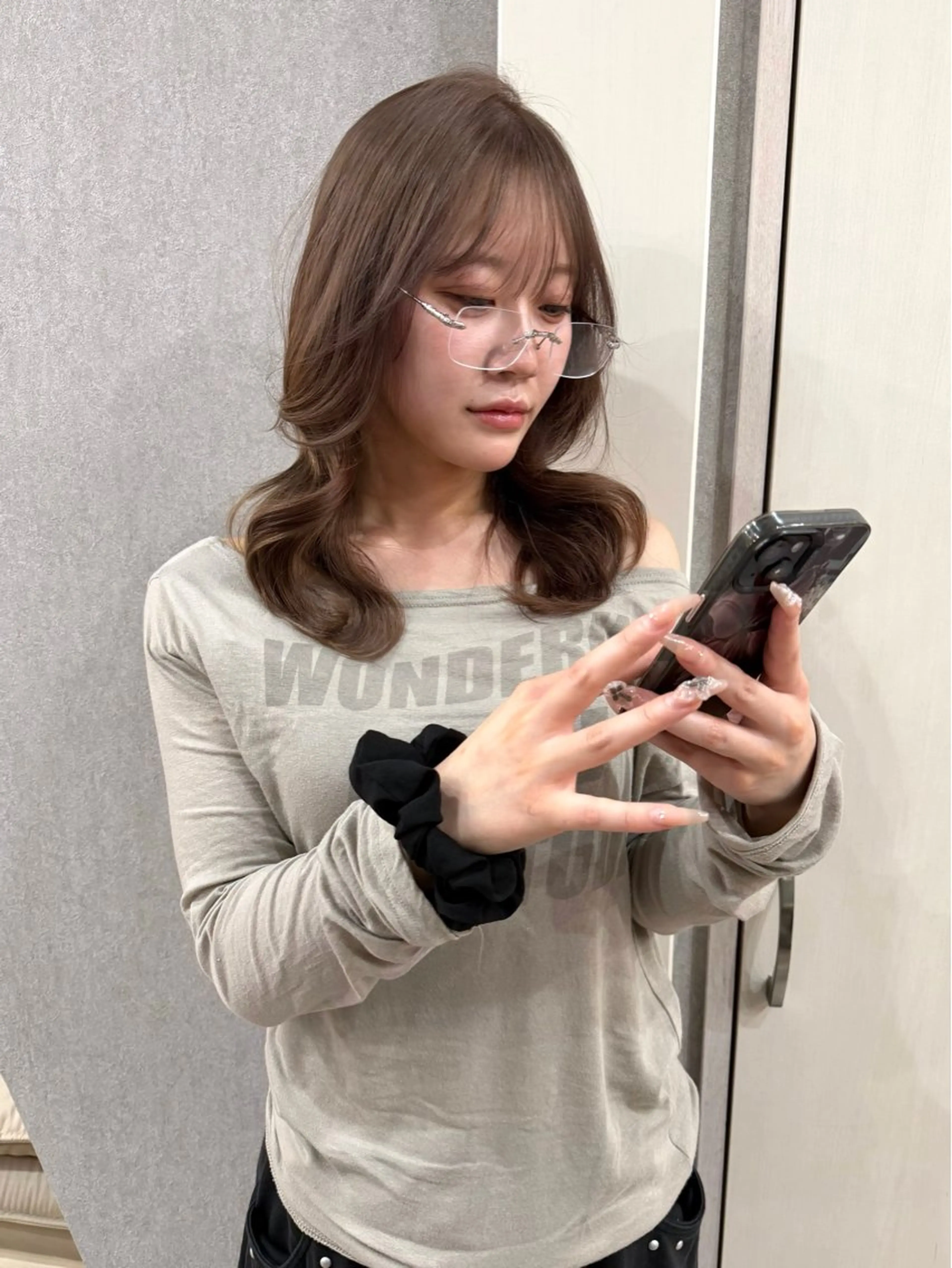 カラー 川上 華央のヘアスタイル