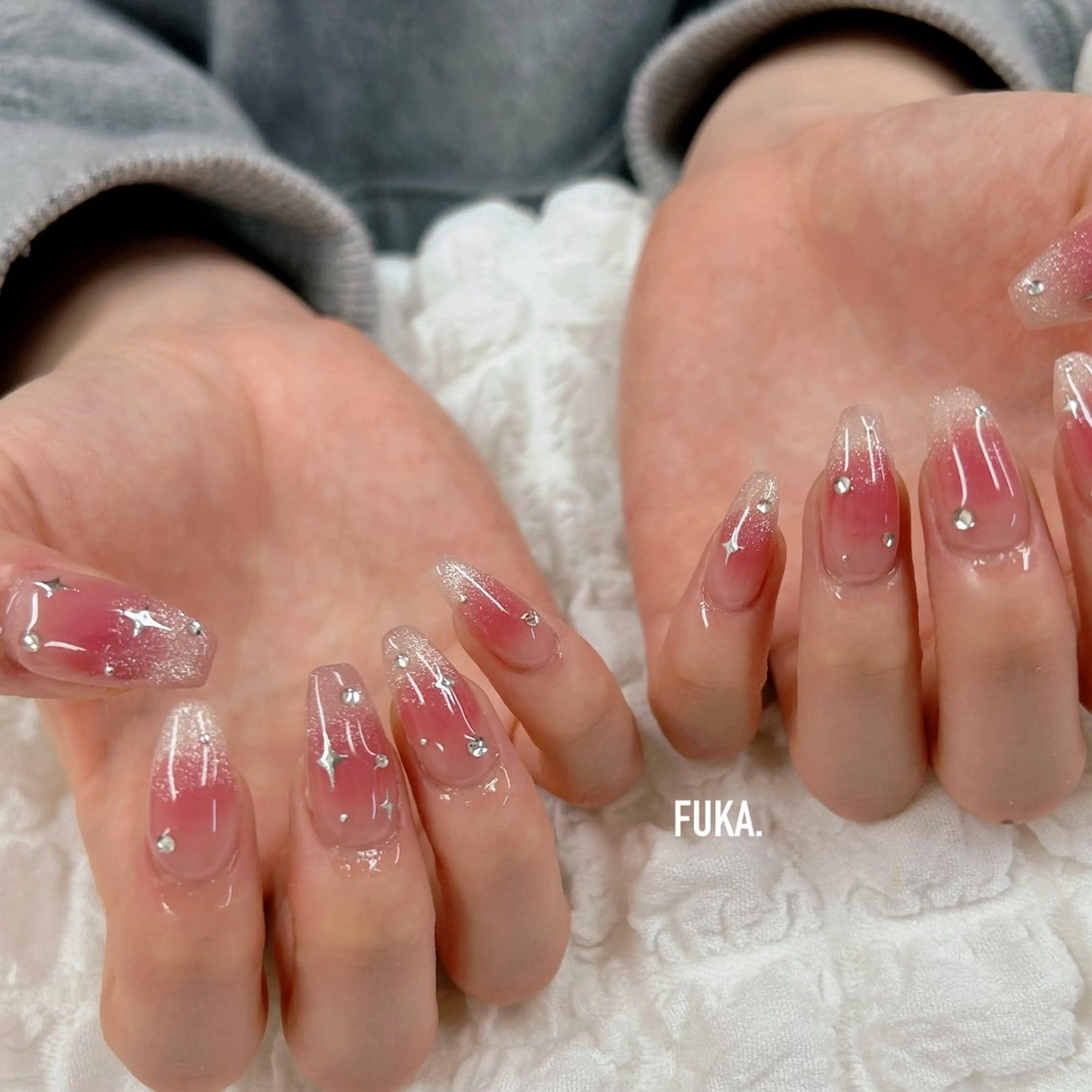 ネイル チークネイル ハンドネイル ネイルサロンAnela【アネラ】所属・Nail♡Fuka. /2月予約受付中のネイルデザイン