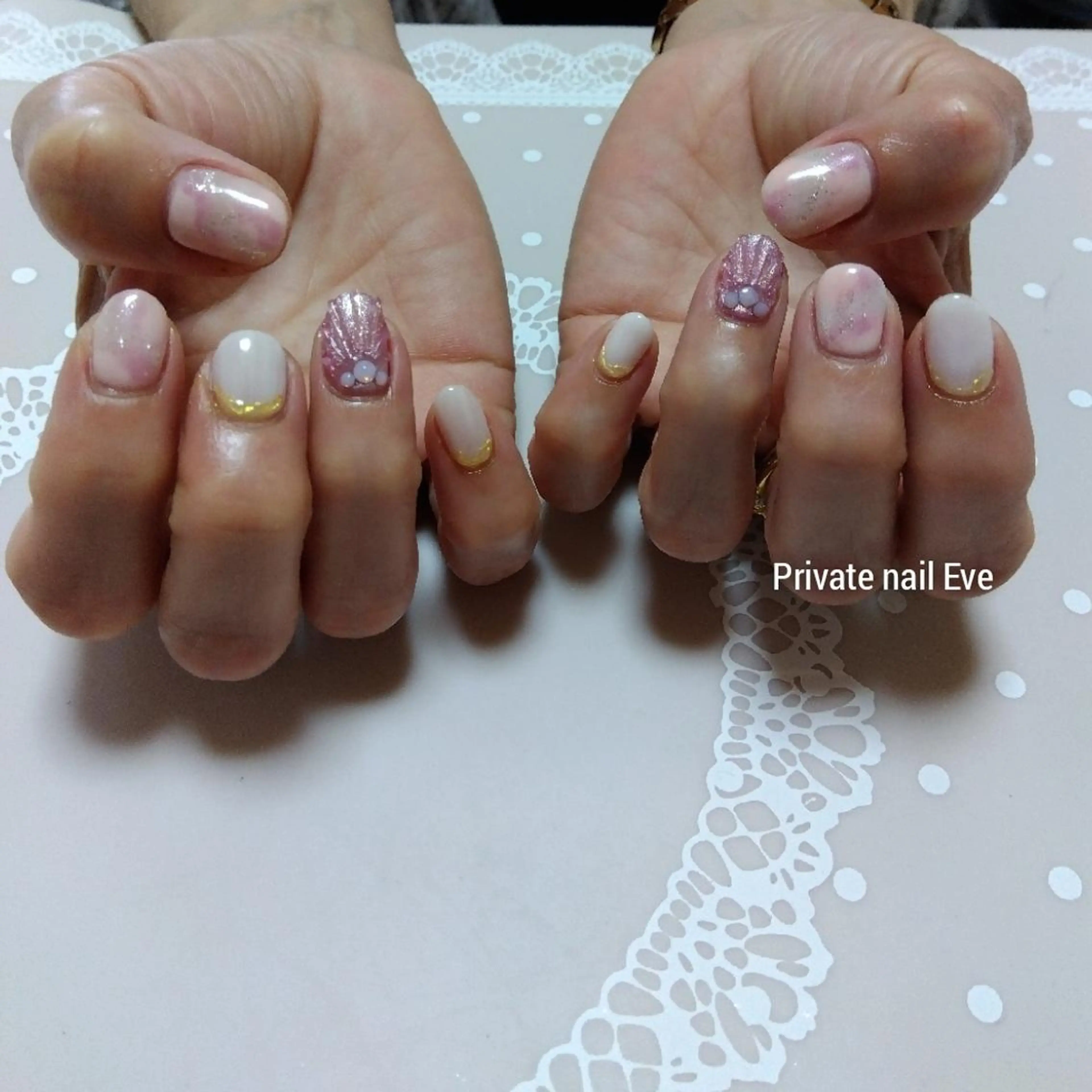 ネイル ニュアンスネイル ハンドネイル ネイル junkoのネイルデザイン