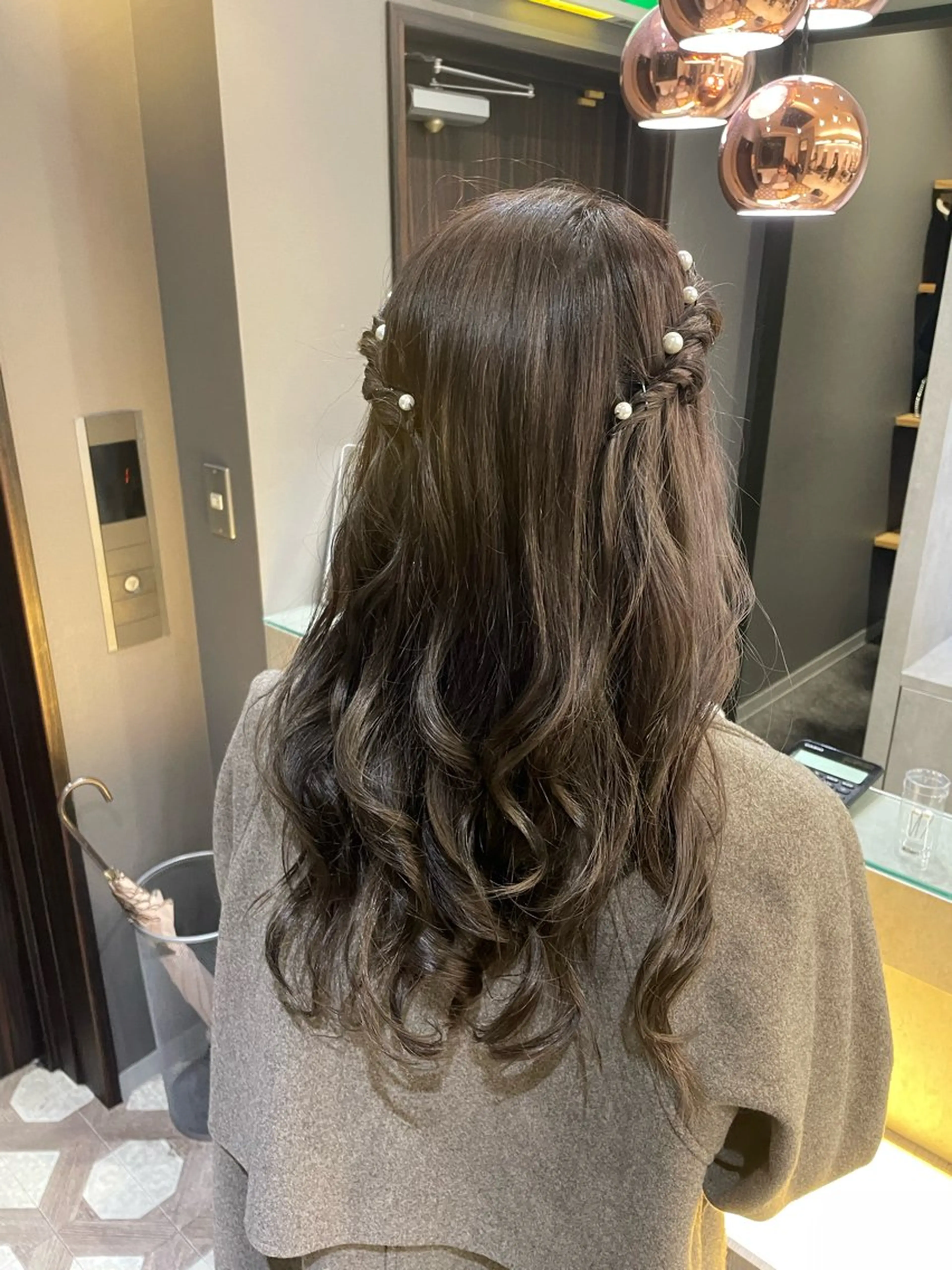 フルカラー+ヘアアレンジの写真